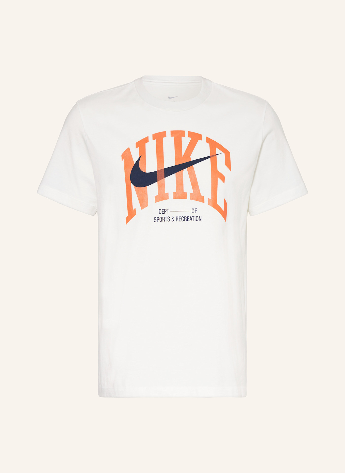 Nike off white tee orange outlet
