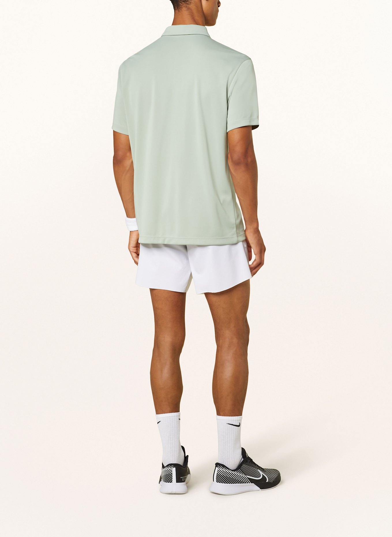 Nike Funkční polokošile COURT DRI-FIT, Barva: SVĚTLE ZELENÁ (Obrázek 3)