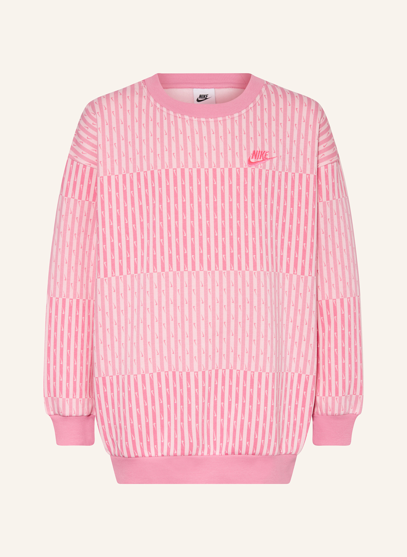Nike sweater pink discount