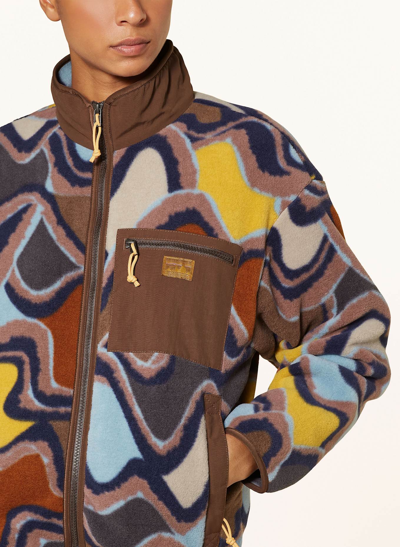 Two tone patagonia fleece outlet