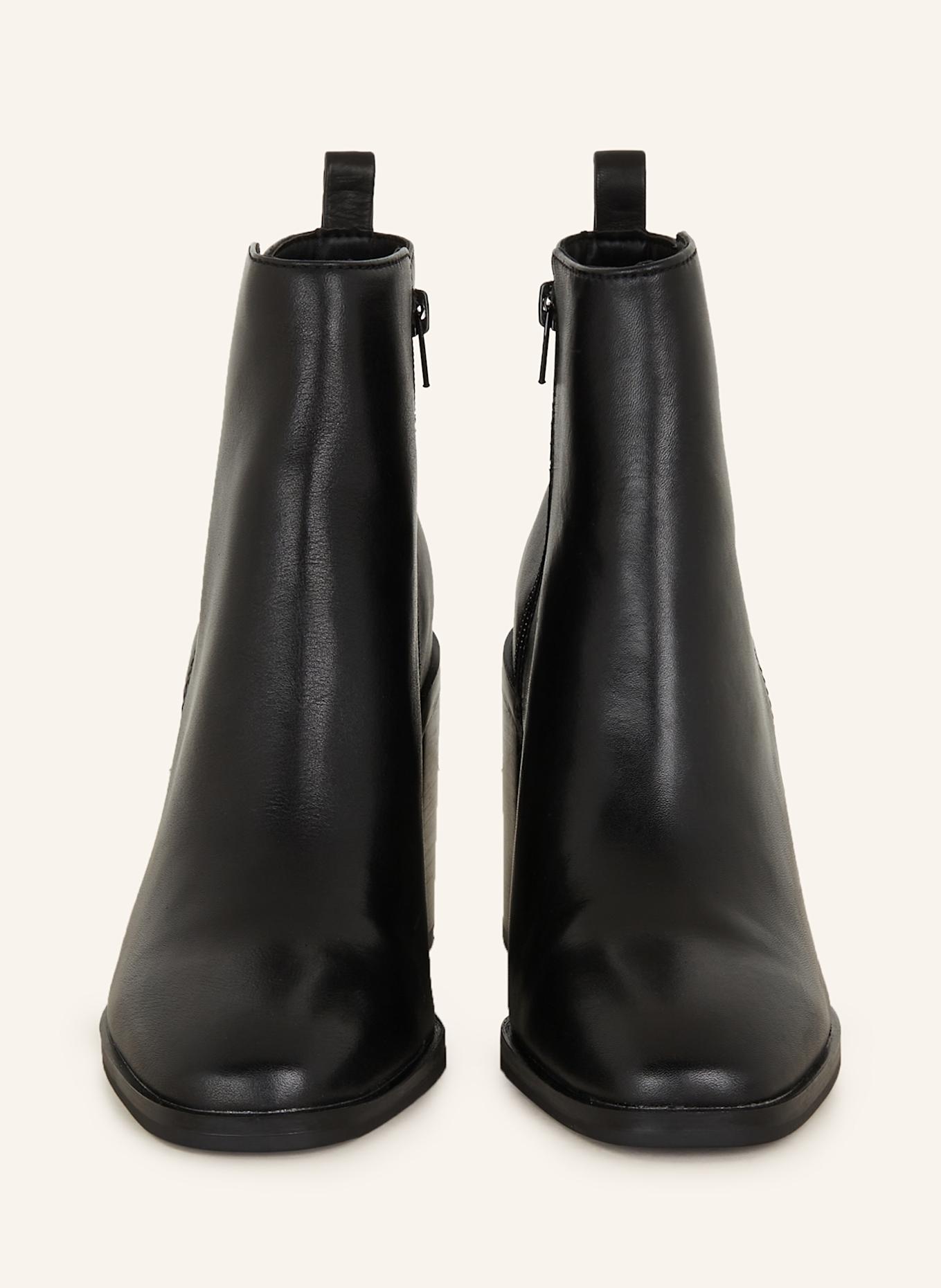 Bello bootie in black jetta polish clearance