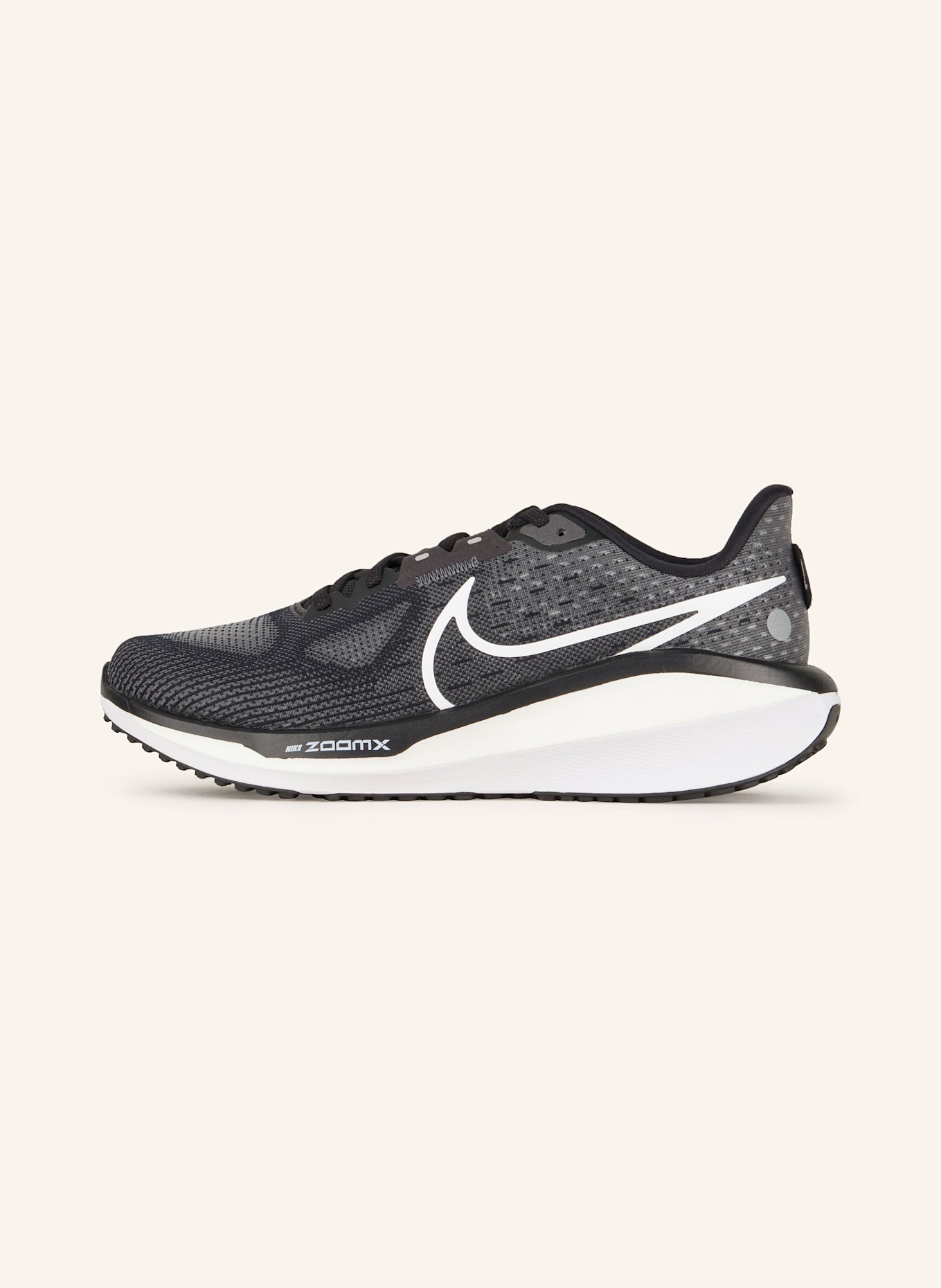 Nike Laufschuhe VOMERO 17: SCHWARZ / GRAU / WEISS