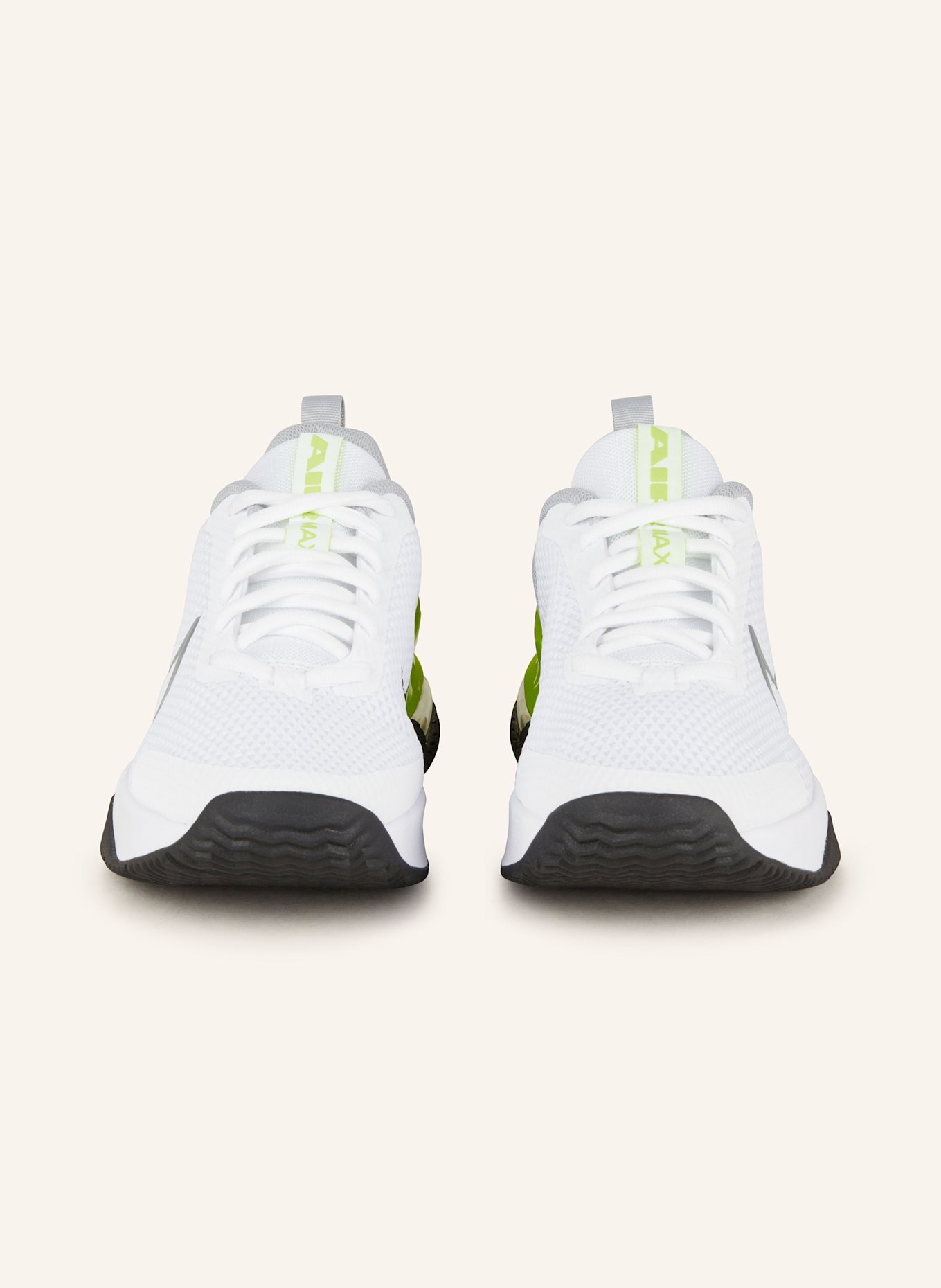 Nike AIR MAX ALPHA TRAINER 6 fitness shoes, Color: WHITE/ NEON GREEN/ GRAY (Image 3)