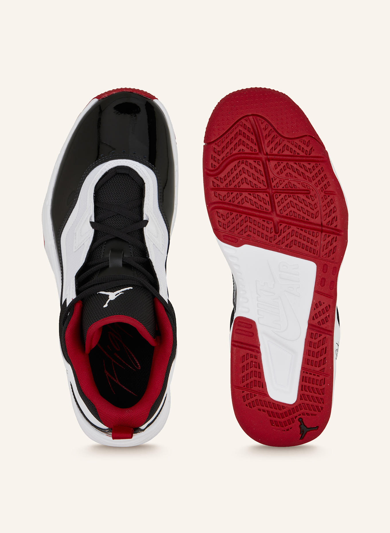 JORDAN Basketball Shoes JORDAN STAY LOYAL 3 in white black red