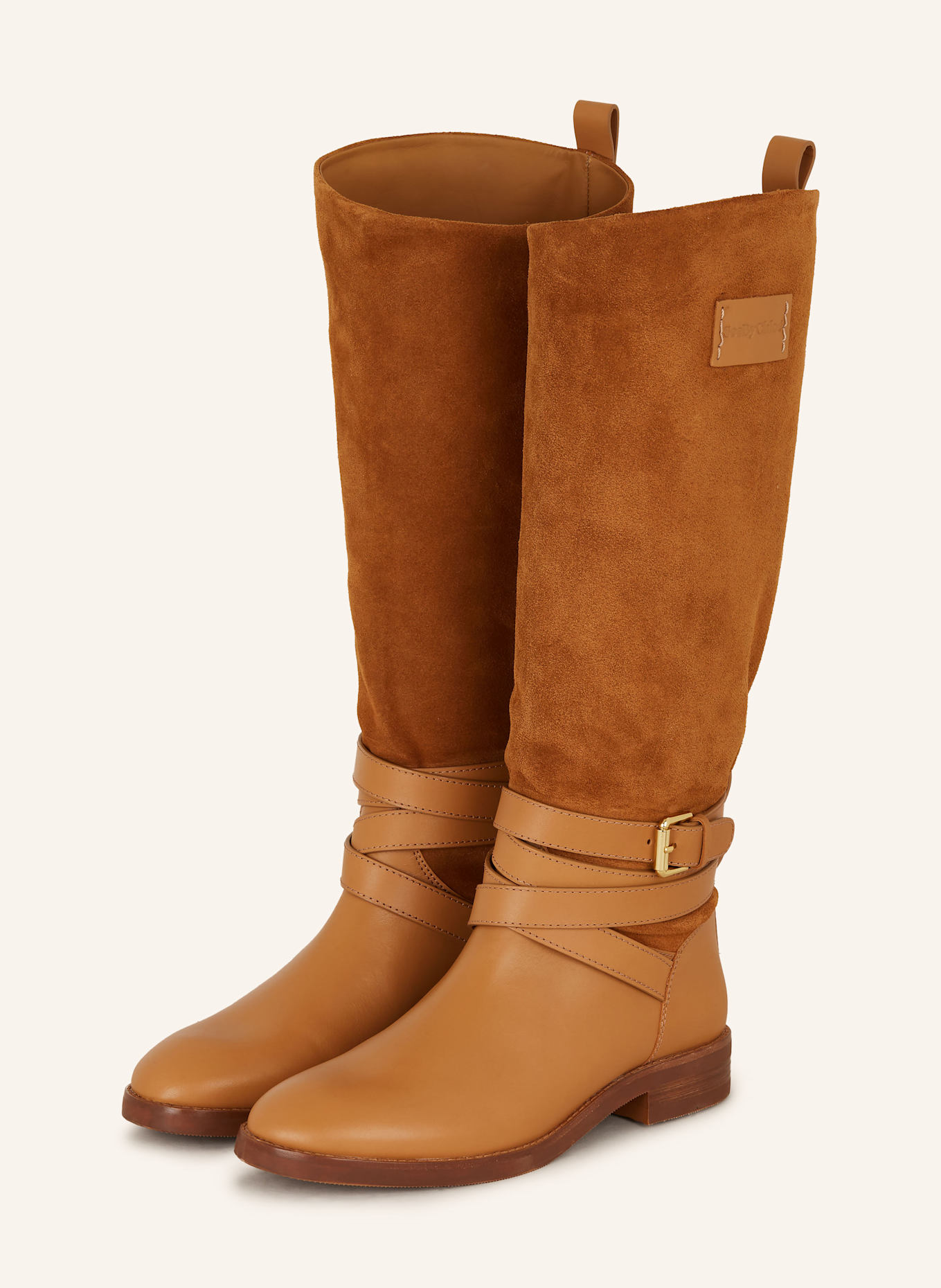 SEE BY CHLOE ANIM boots in 533 581 tan light tan
