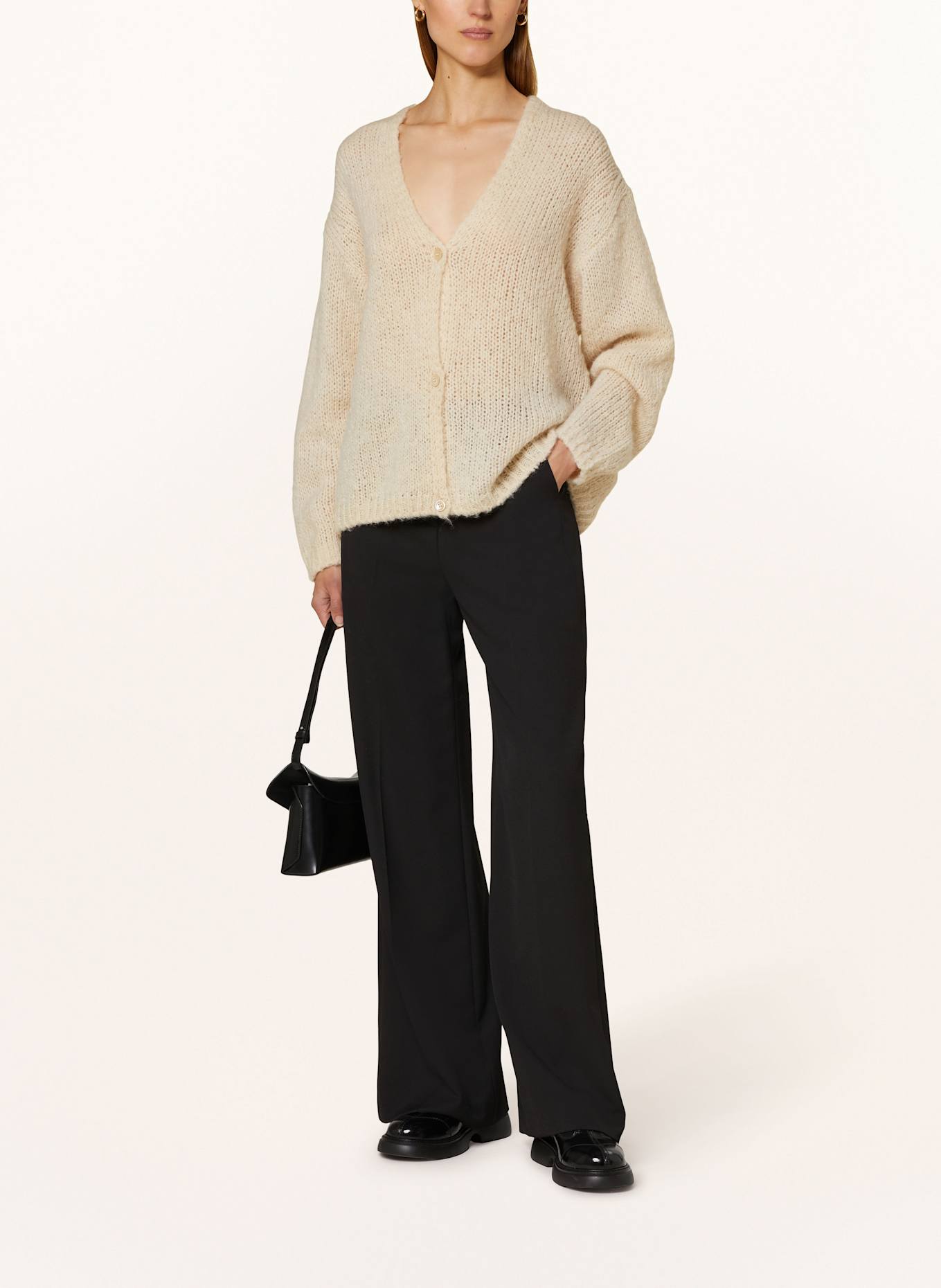 WEEKEND Max Mara Oversized pletený kardigan ARDUINO: REŽNÁ