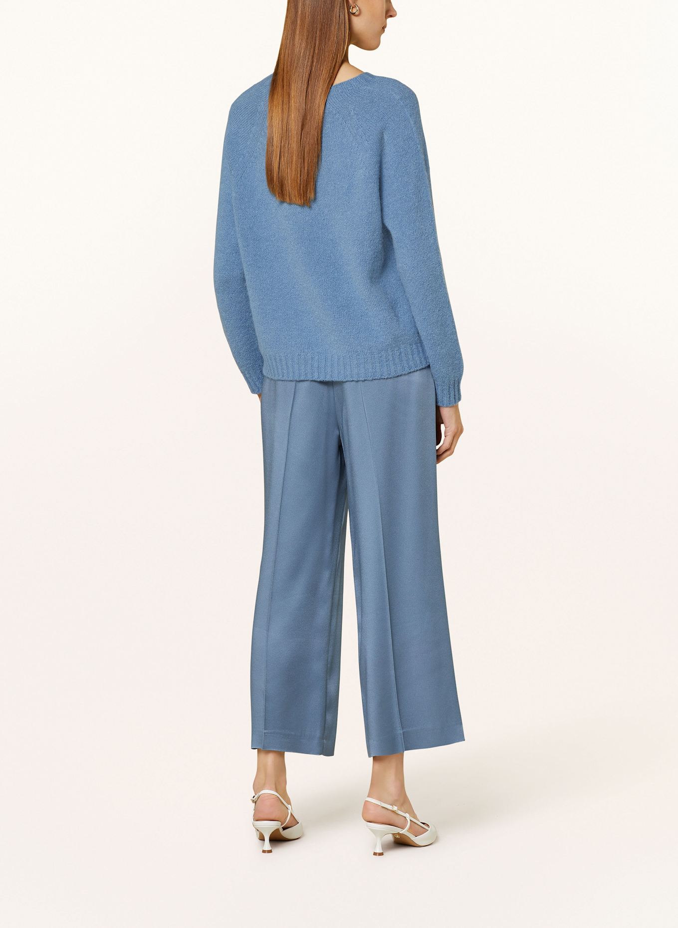 WEEKEND Max Mara Pullover GHIACCI mit Alpaka, Farbe: HELLBLAU (Bild 3)