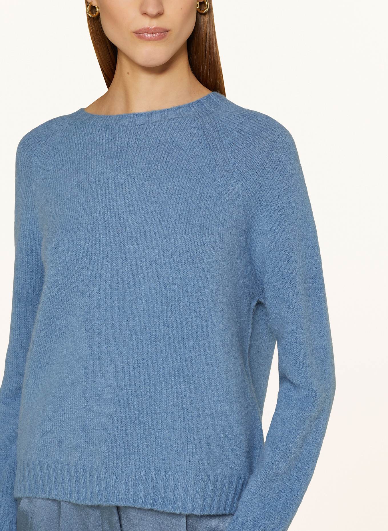 WEEKEND Max Mara Pullover GHIACCI mit Alpaka, Farbe: HELLBLAU (Bild 4)