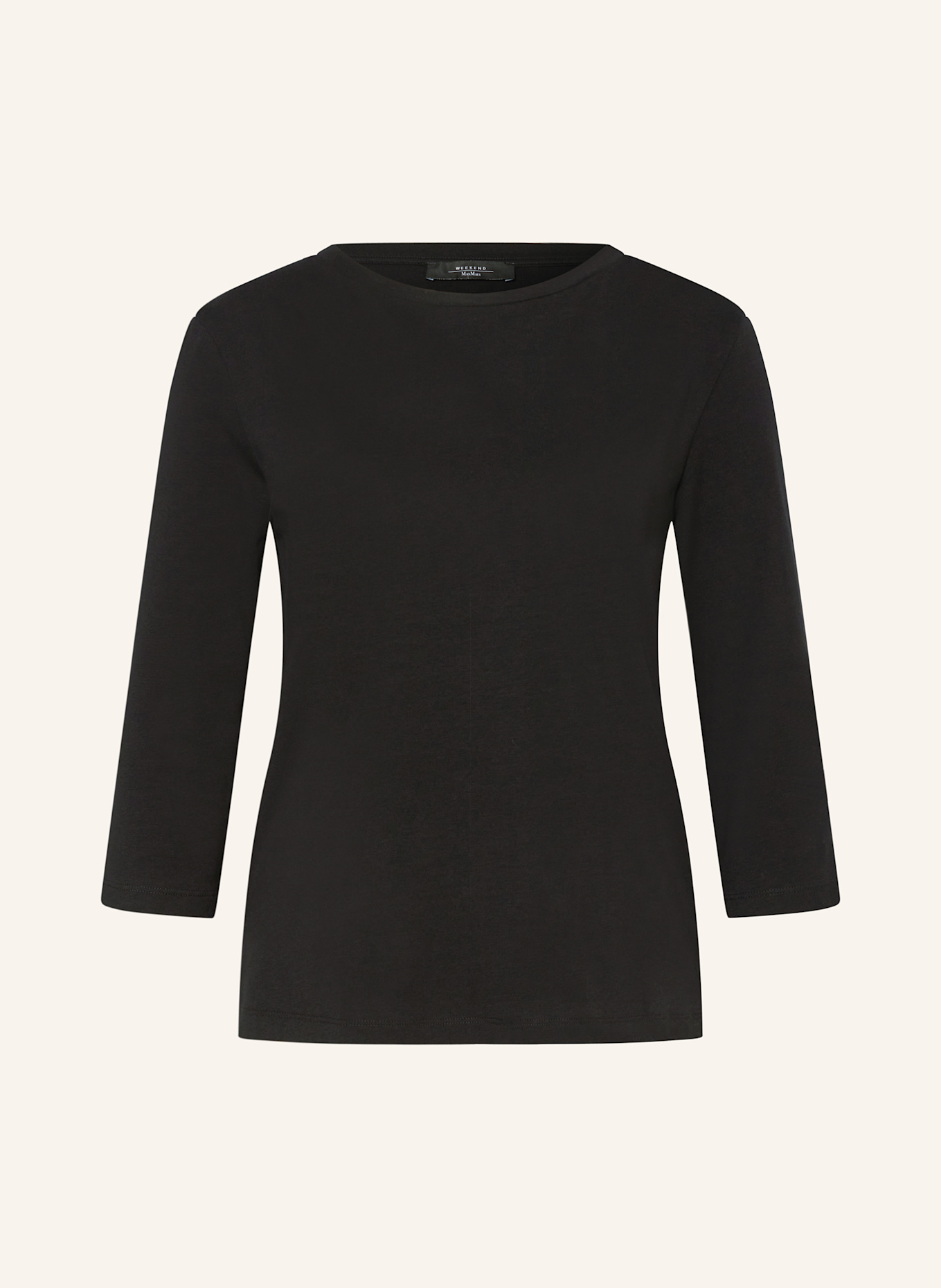 WEEKEND Max Mara Shirt MULTIA with 3/4 sleeves, Color: BLACK (Image 1)