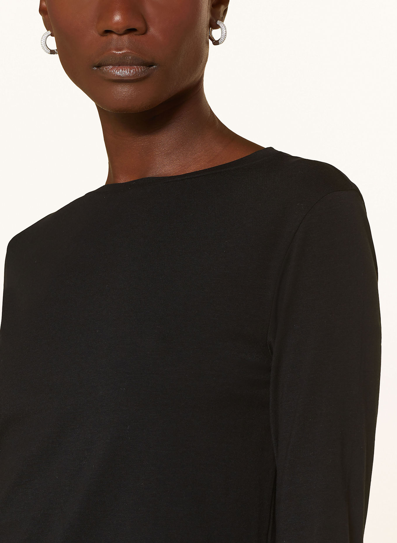 WEEKEND Max Mara Shirt MULTIA with 3/4 sleeves, Color: BLACK (Image 4)