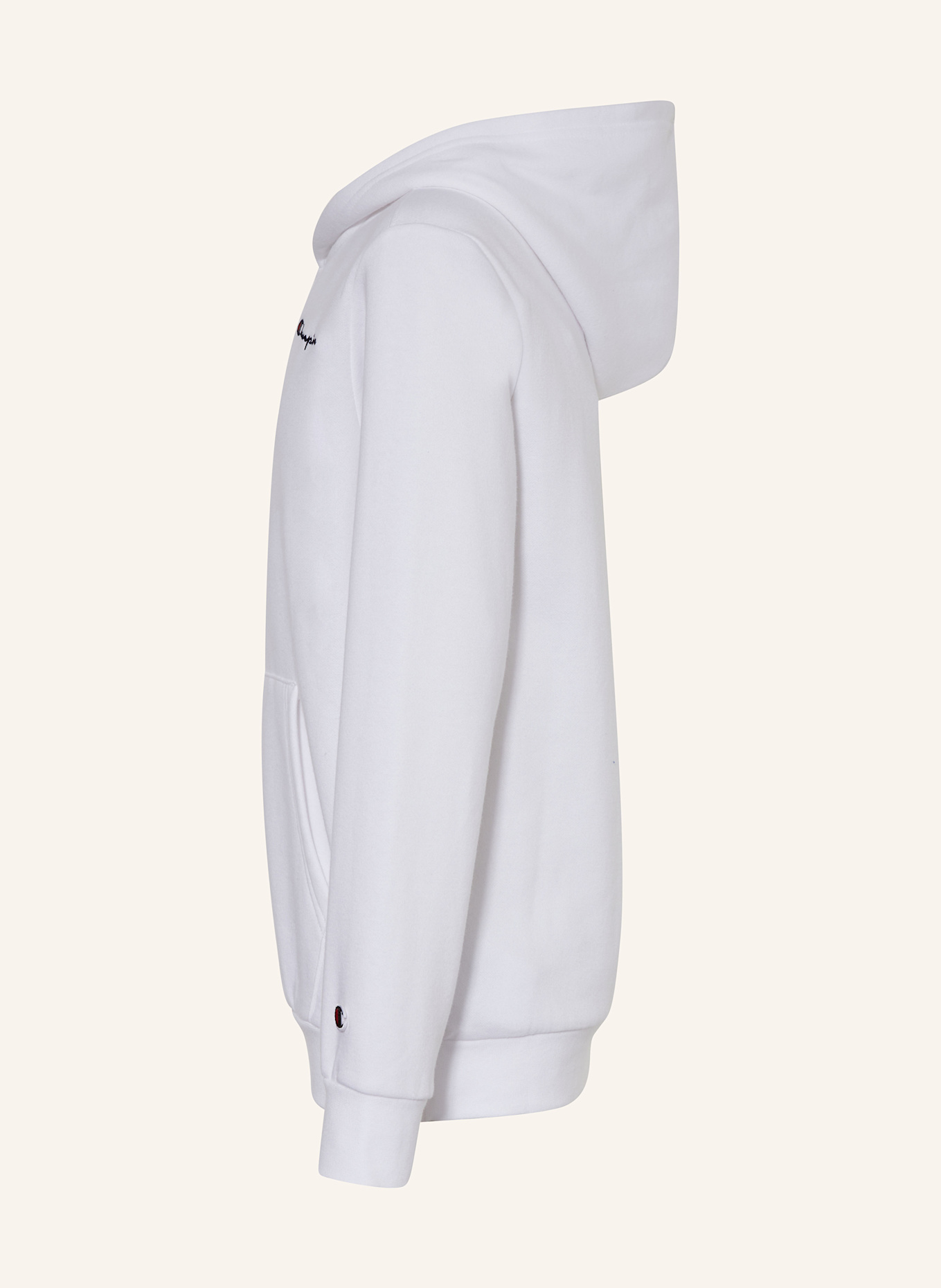 White champion hoodie size small hot sale