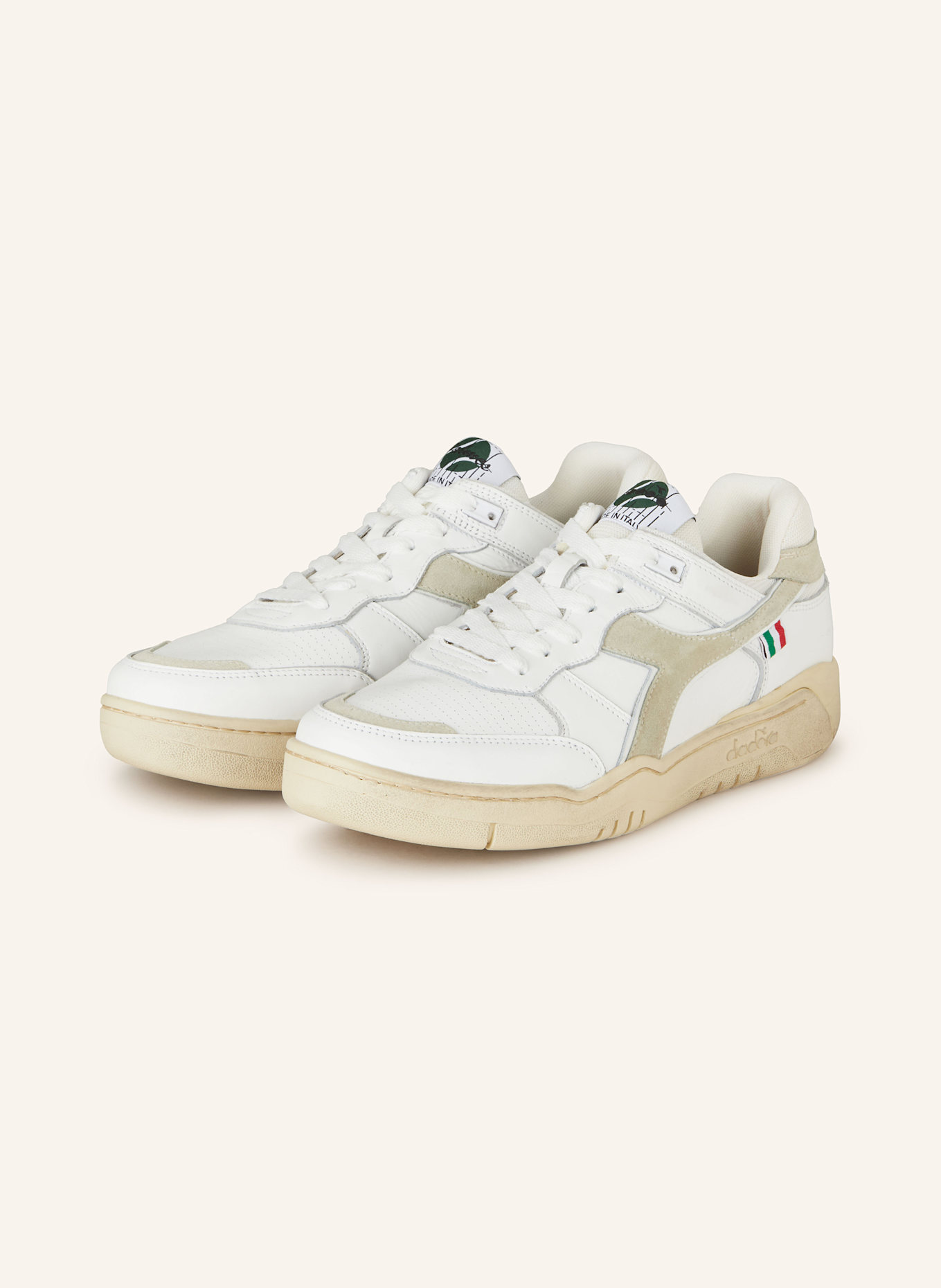 Palmes Sneaker DIADORA, Farbe: WEISS/ GRAU (Bild 1)