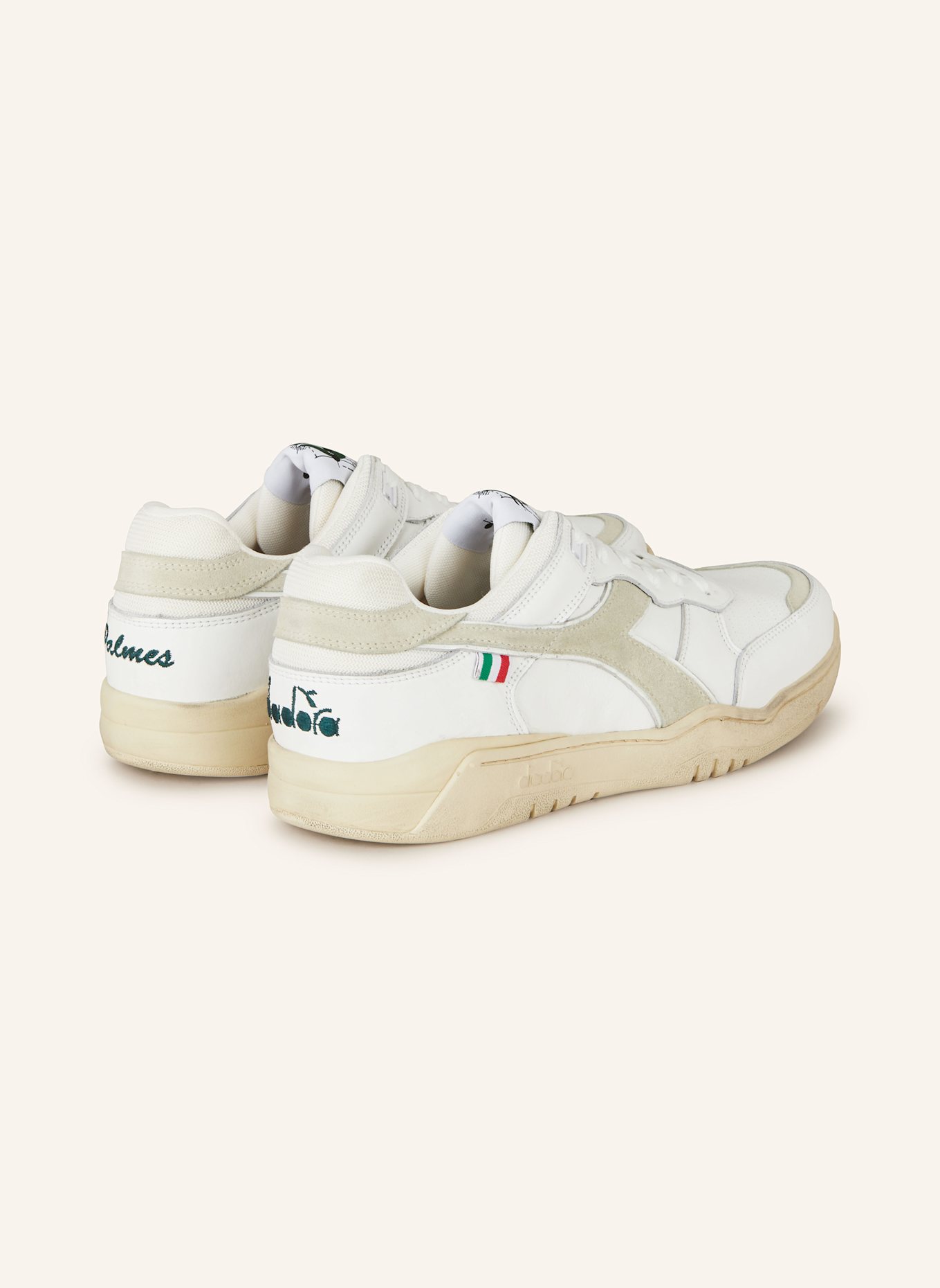 Palmes Sneaker DIADORA, Farbe: WEISS/ GRAU (Bild 2)