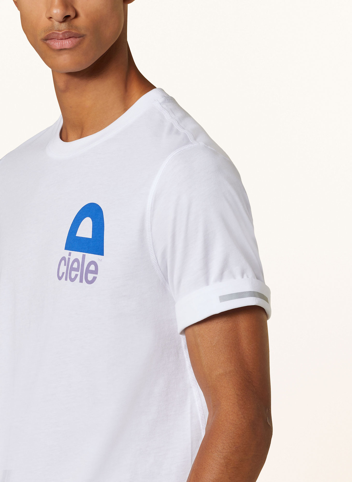 ciele athletics T-Shirt, Farbe: WEISS/ BLAU (Bild 4)