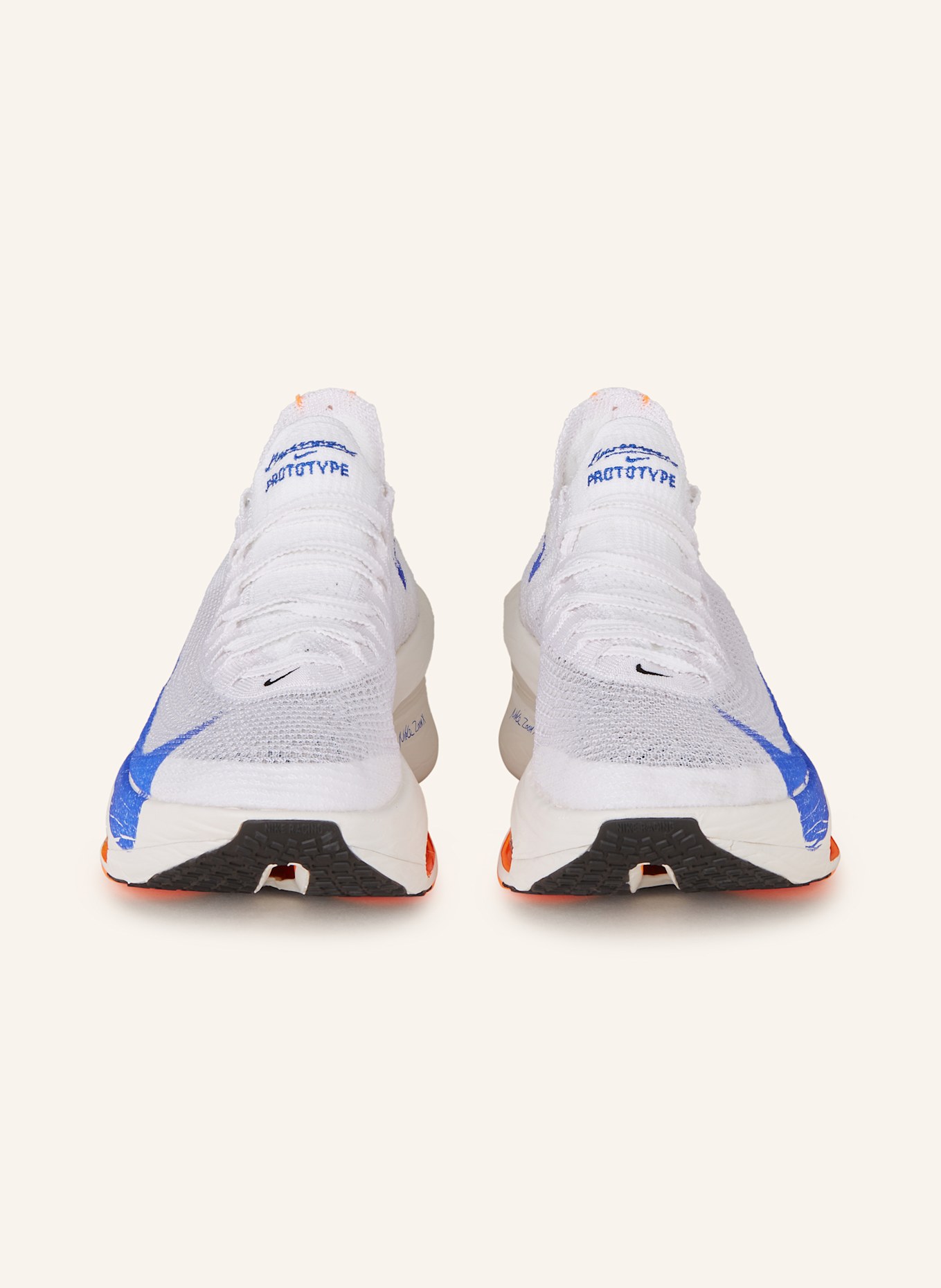 Nike Running shoes AIR ZOOM ALPHAFLY 3, Color: WHITE/ BLUE (Image 3)