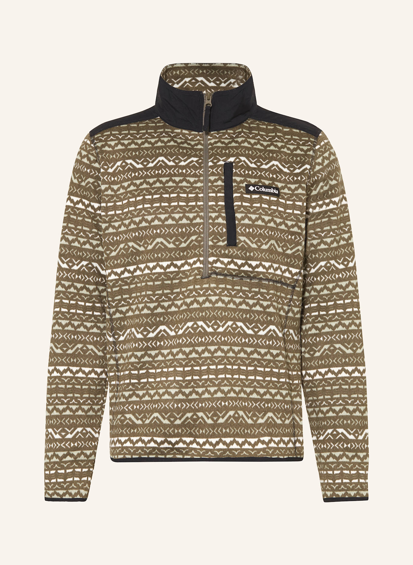 Columbia Bunda Midlayer SWEATER WEATHER™ II: KHAKI/ MÁTOVÁ/ ČERNÁ