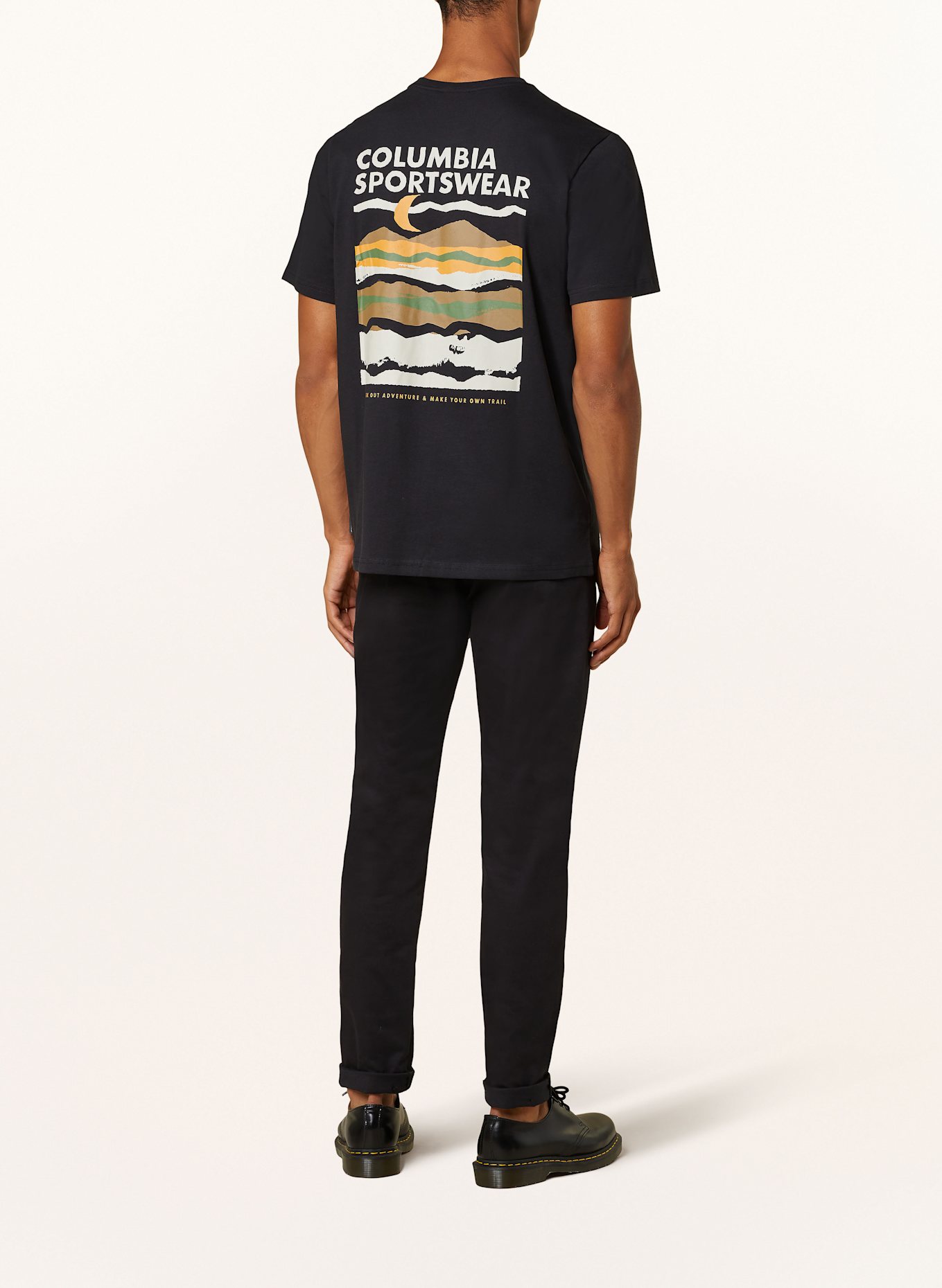 Columbia T-shirt EXPLORERS CANYON™, Color: BLACK (Image 2)