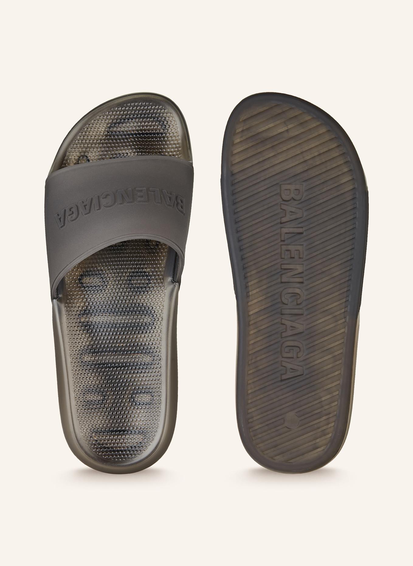 BALENCIAGA Pantoletten: GRAU