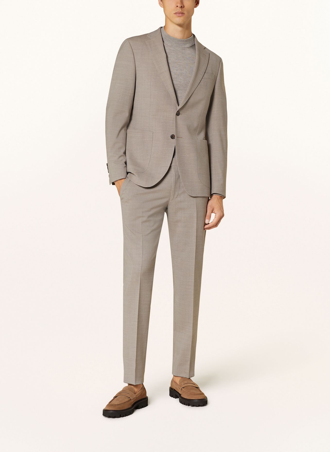 JOOP! Suit trousers logo BLAYR slim fit, Color: 270 Light Beige 270 (Image 2)