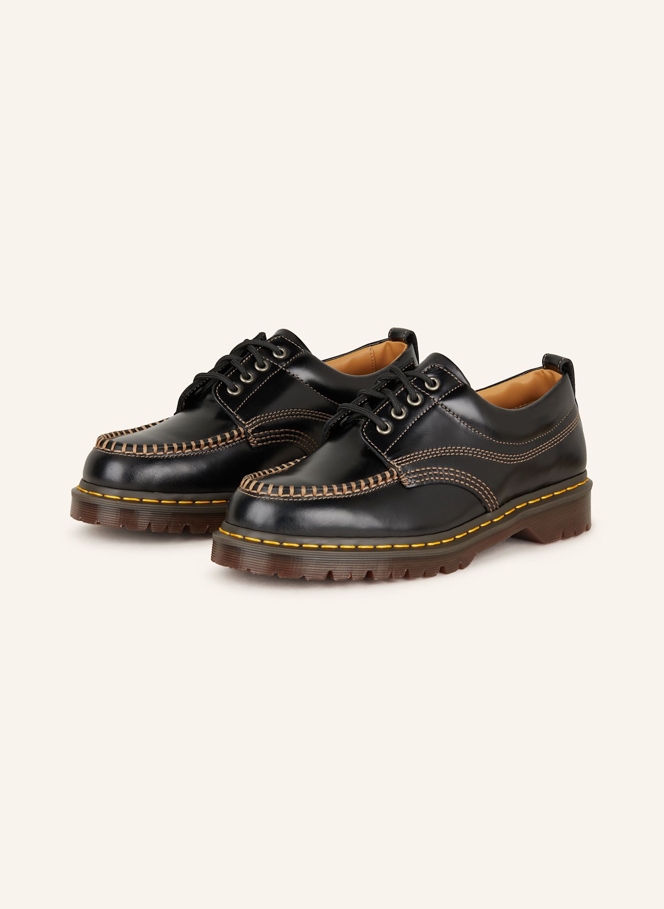 Dr. Martens Buty sznurowane LOWELL: CZARNY