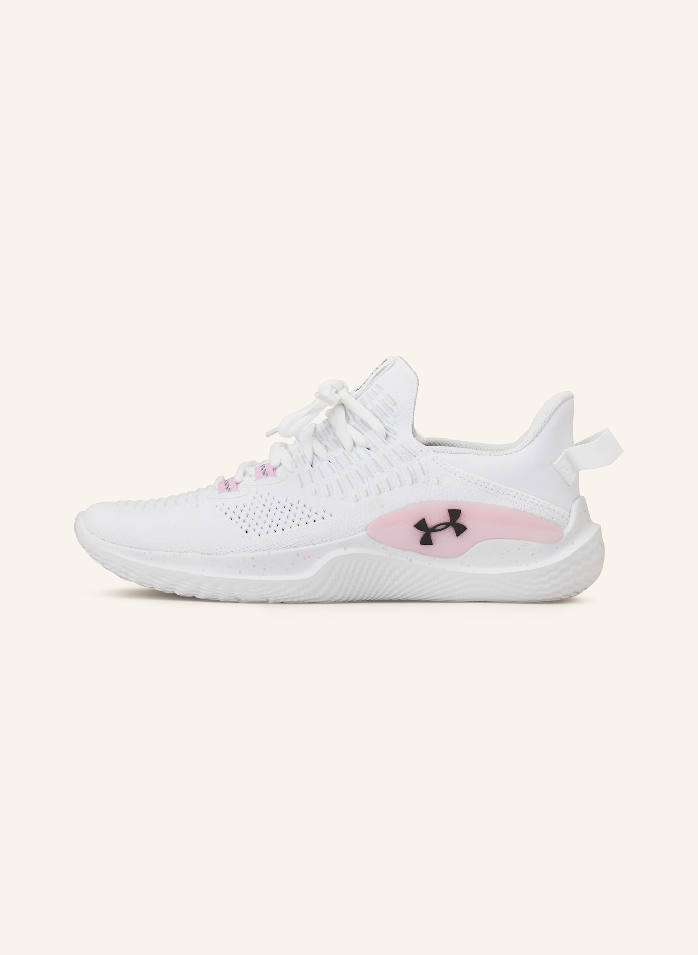 UNDER ARMOUR UA DYNAMIC INTELLIKNIT fitness shoes, Color: WHITE (Image 4)