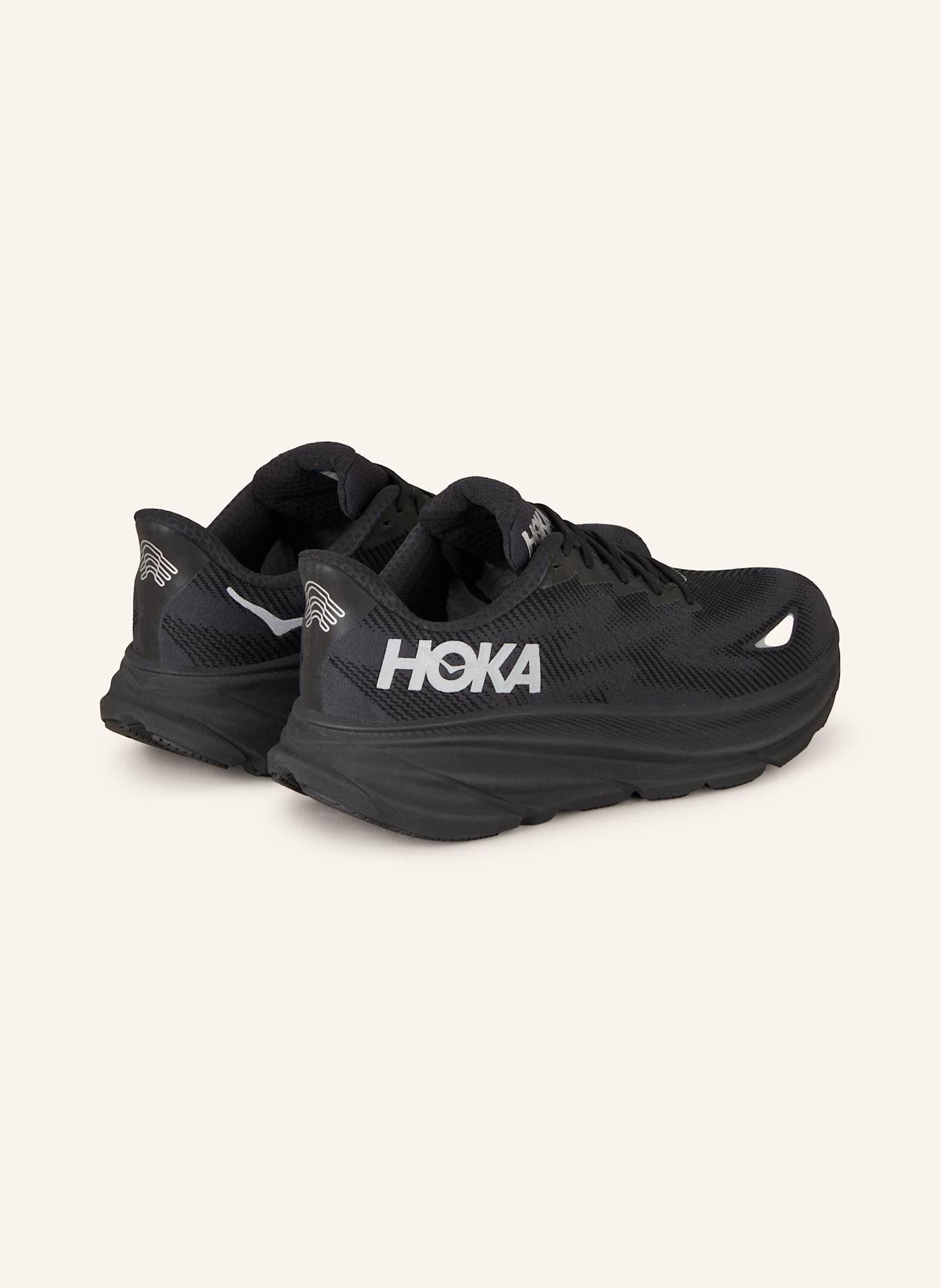 HOKA Buty do biegania CLIFTON 9 GTX, Kolor: CZARNY (Obrazek 2)