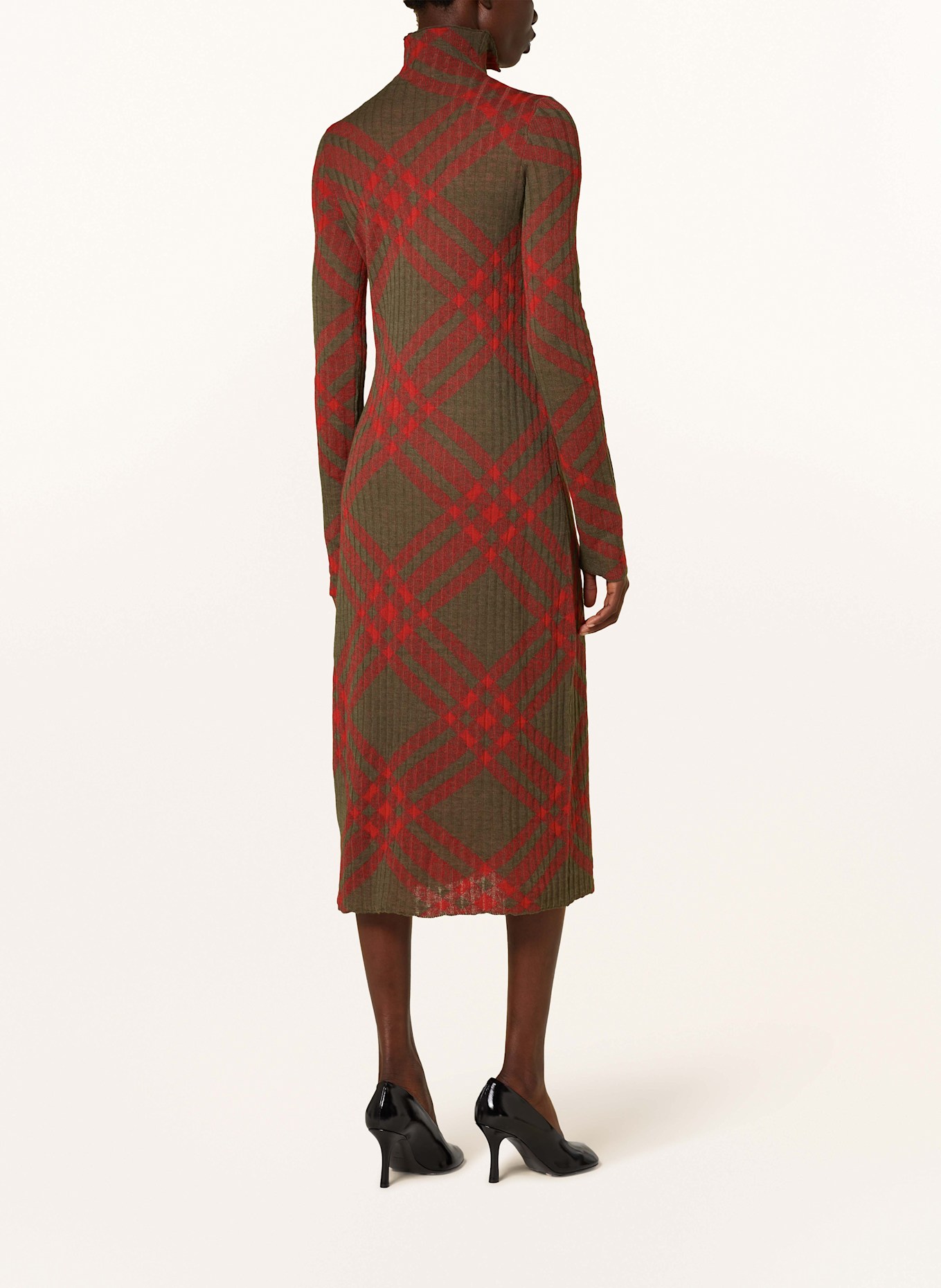Burberry dress khaki best sale