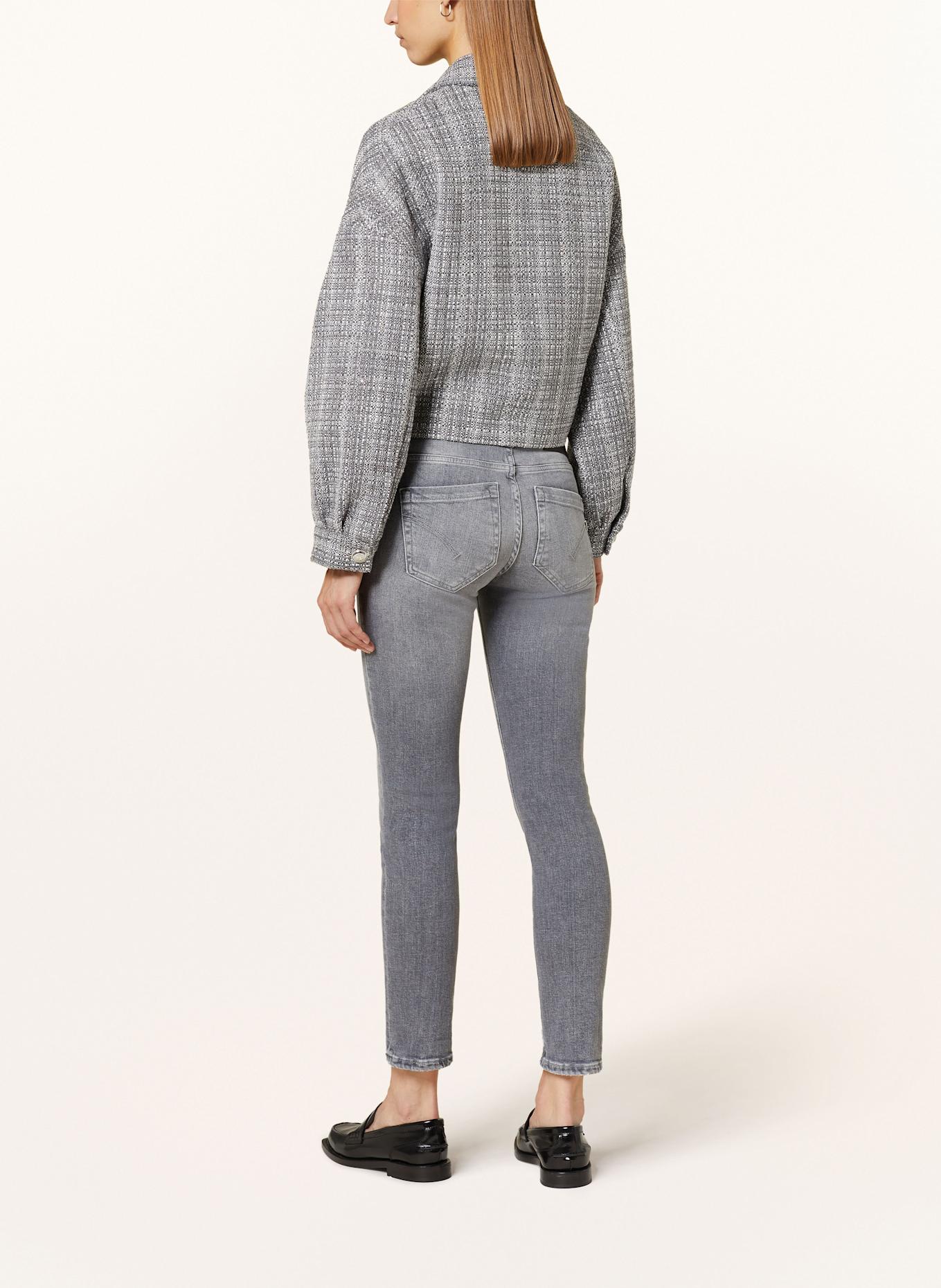 Dondup Skinny Jeans MONROE, Farbe: GRAU (Bild 3)