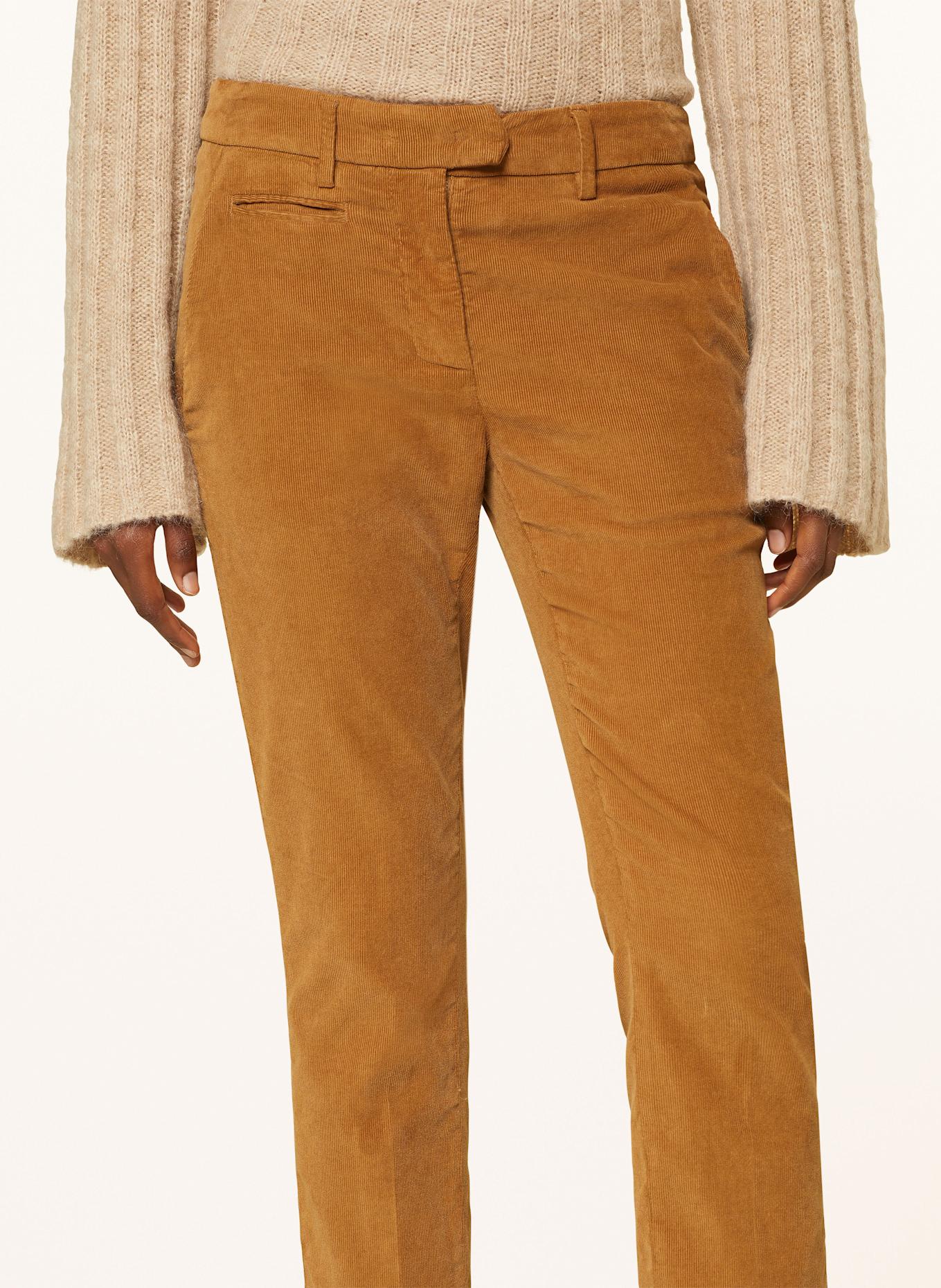 Dondup Corduroy trousers PERFECT, Color: COGNAC (Image 5)