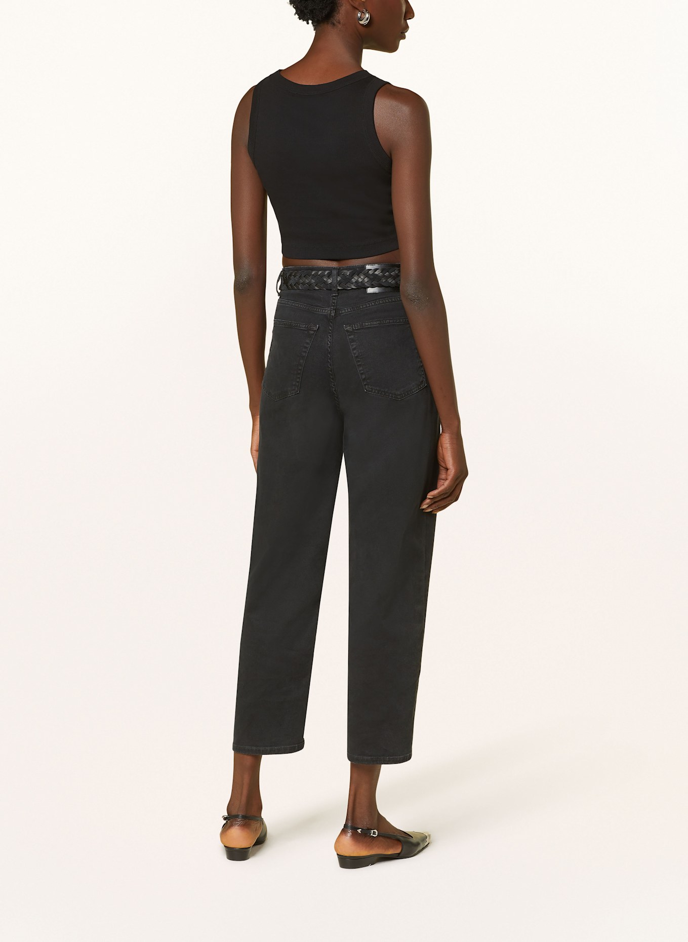 Dondup Mom Jeans BESSIE, Farbe: 999 black schwarz (Bild 3)