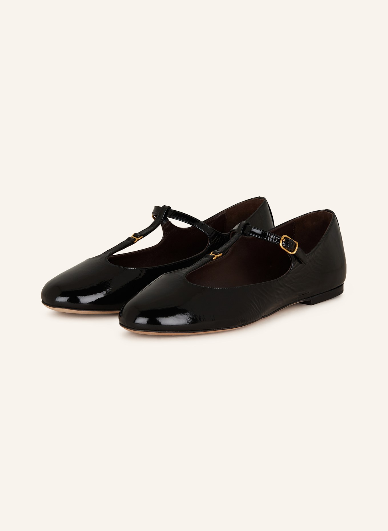 Black patent ballet shoes clearance