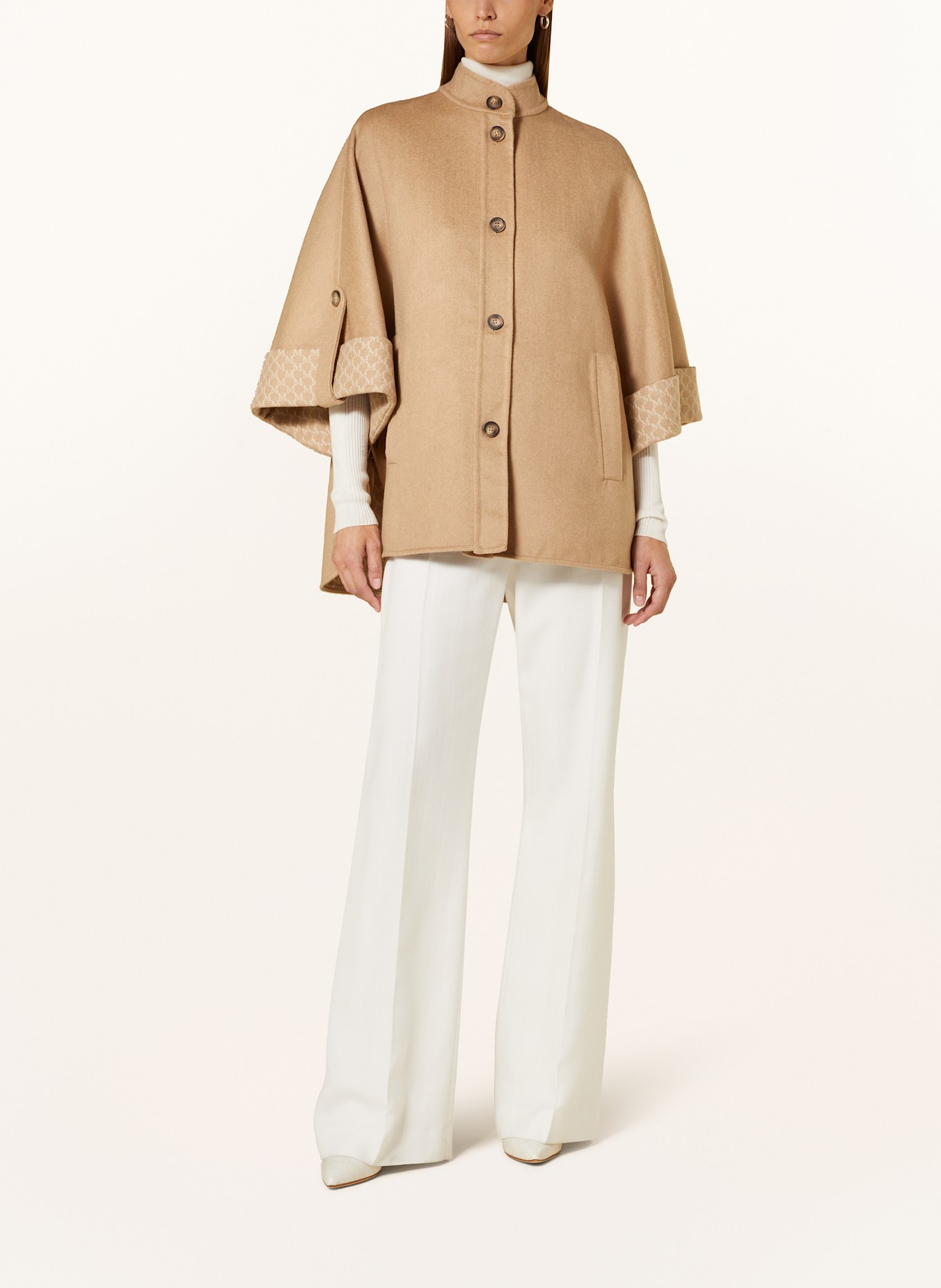 Max Mara Cape MARINA: CAMEL