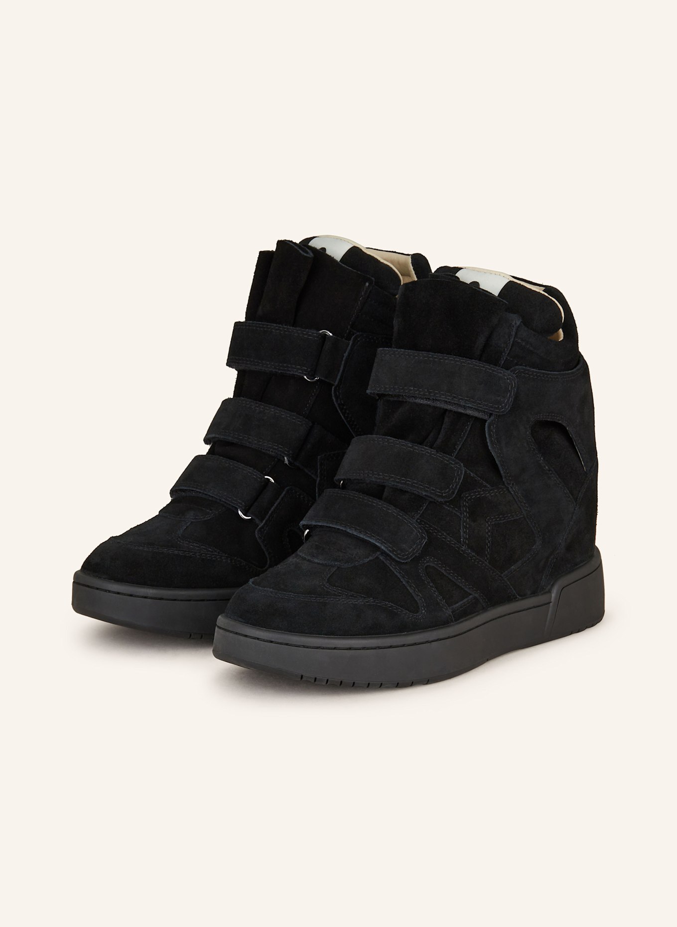 ISABEL MARANT High top sneakers IM3 GB in dark blue