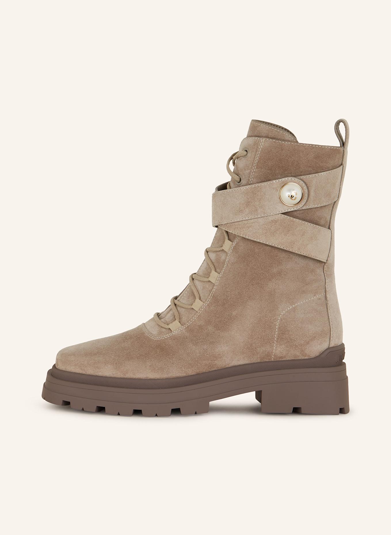 JIMMY CHOO Schnürboots NOEMI: TAUPE