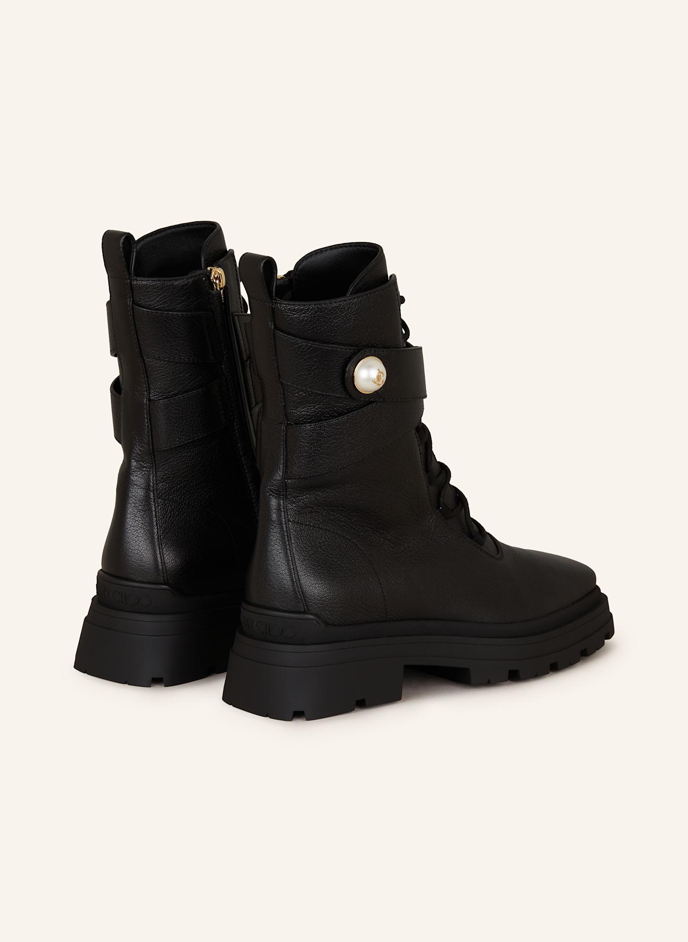 JIMMY CHOO Schnürboots NOEMI 45: SCHWARZ
