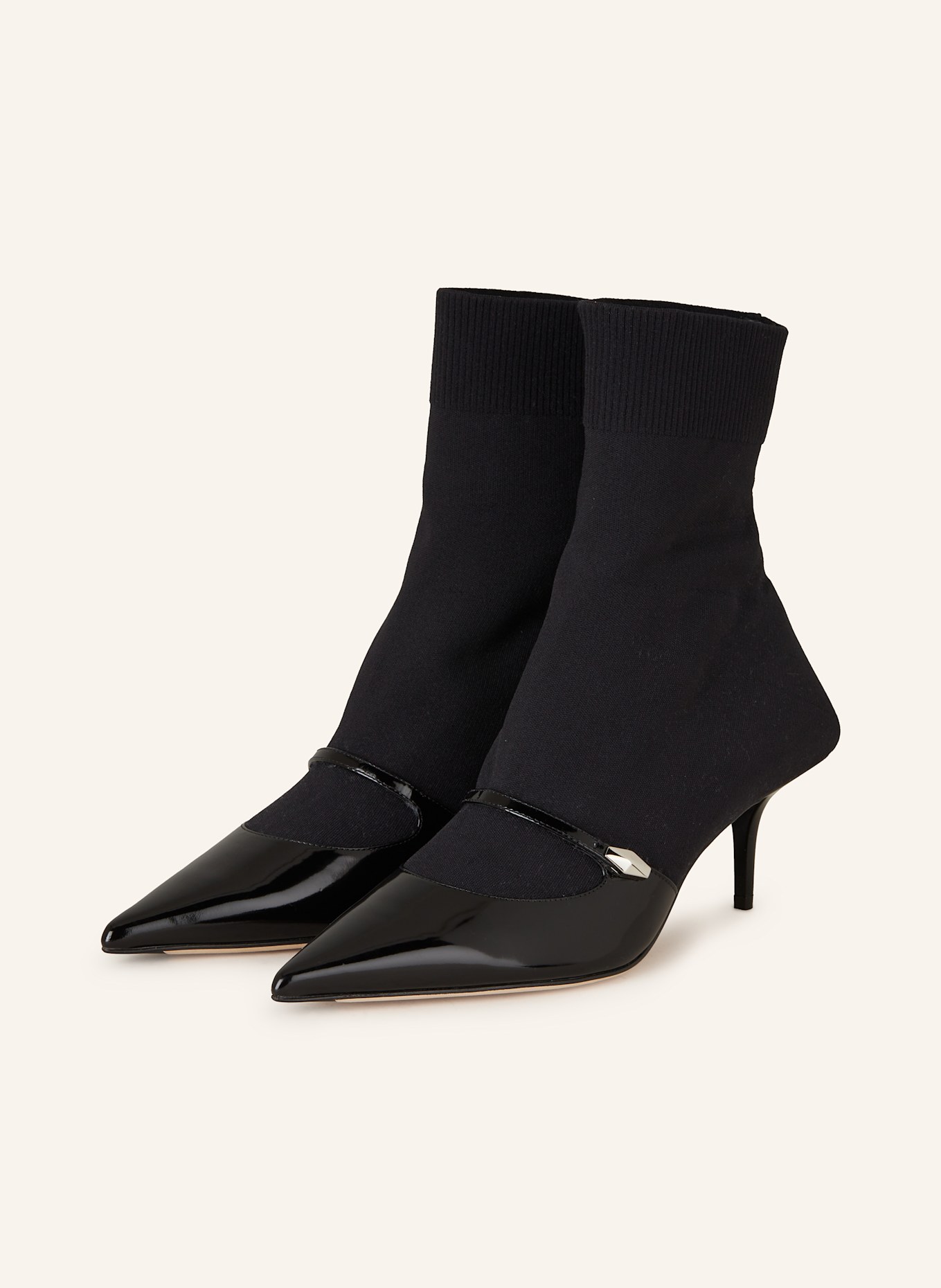 JIMMY CHOO Ankle boots CAROLYN 60 in black
