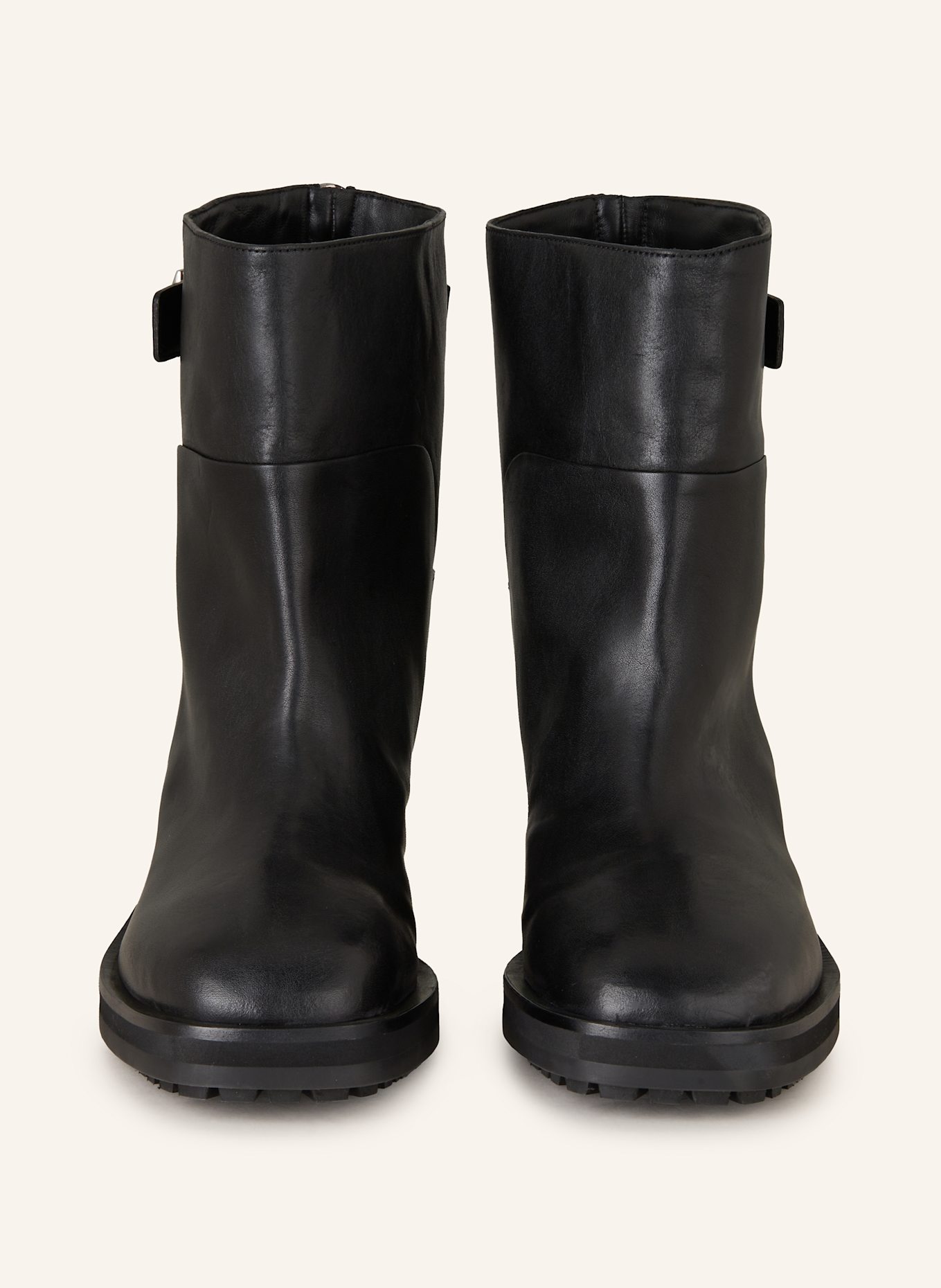 JIMMY CHOO Biker Boots BROOKLYN 50: SCHWARZ
