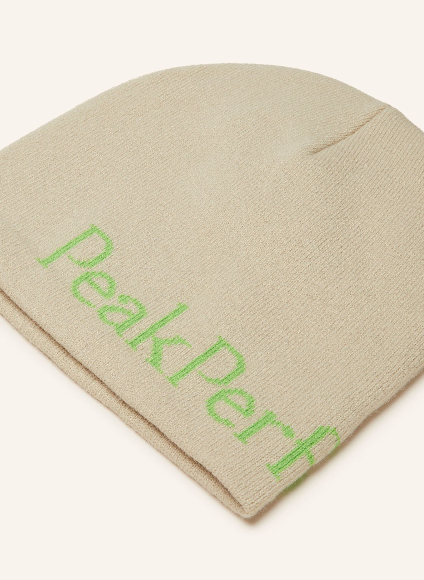 Peak Performance Mütze: BEIGE / HELLGRÜN