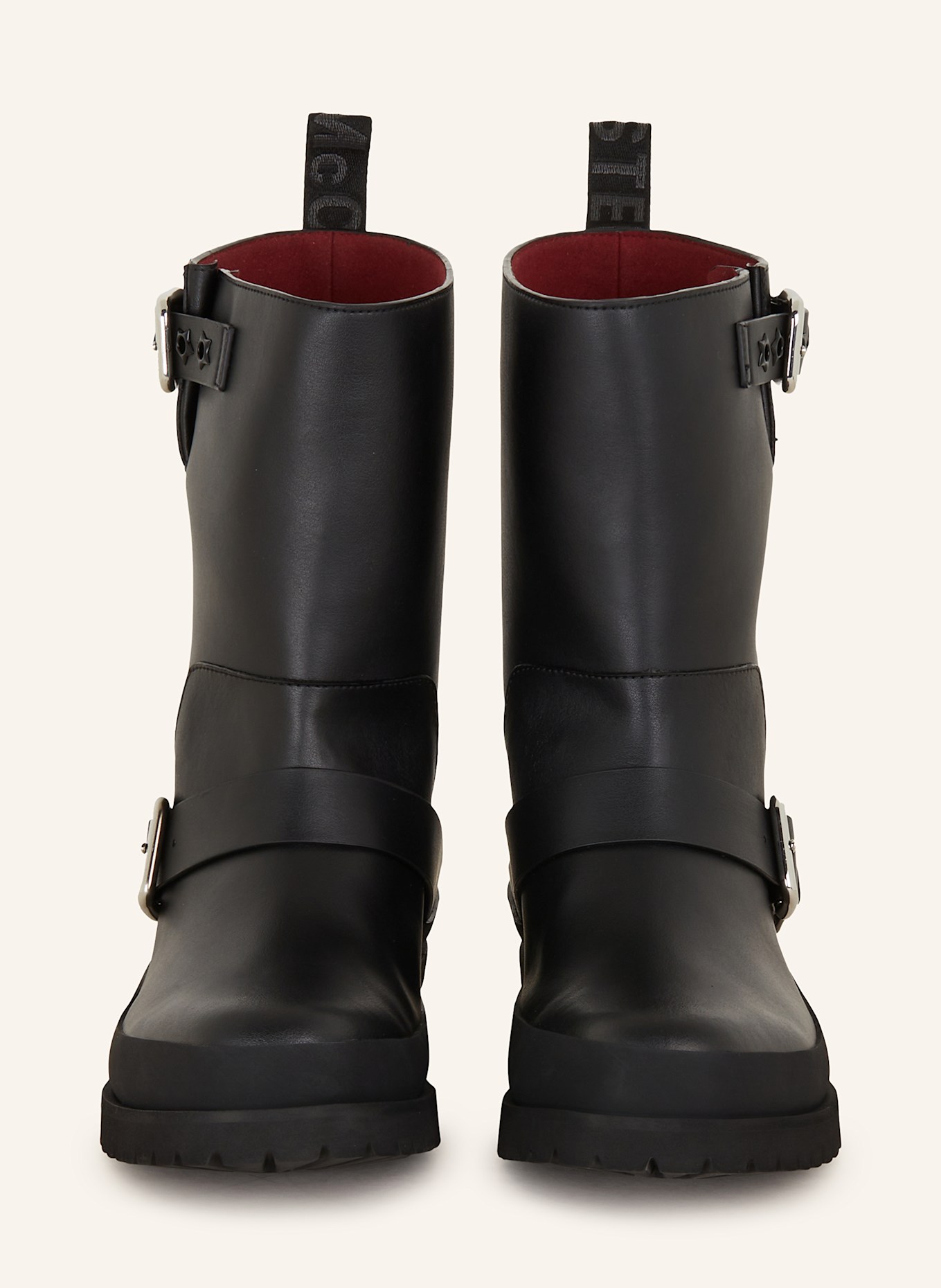 STELLA McCARTNEY Biker Boots TRACE: SCHWARZ