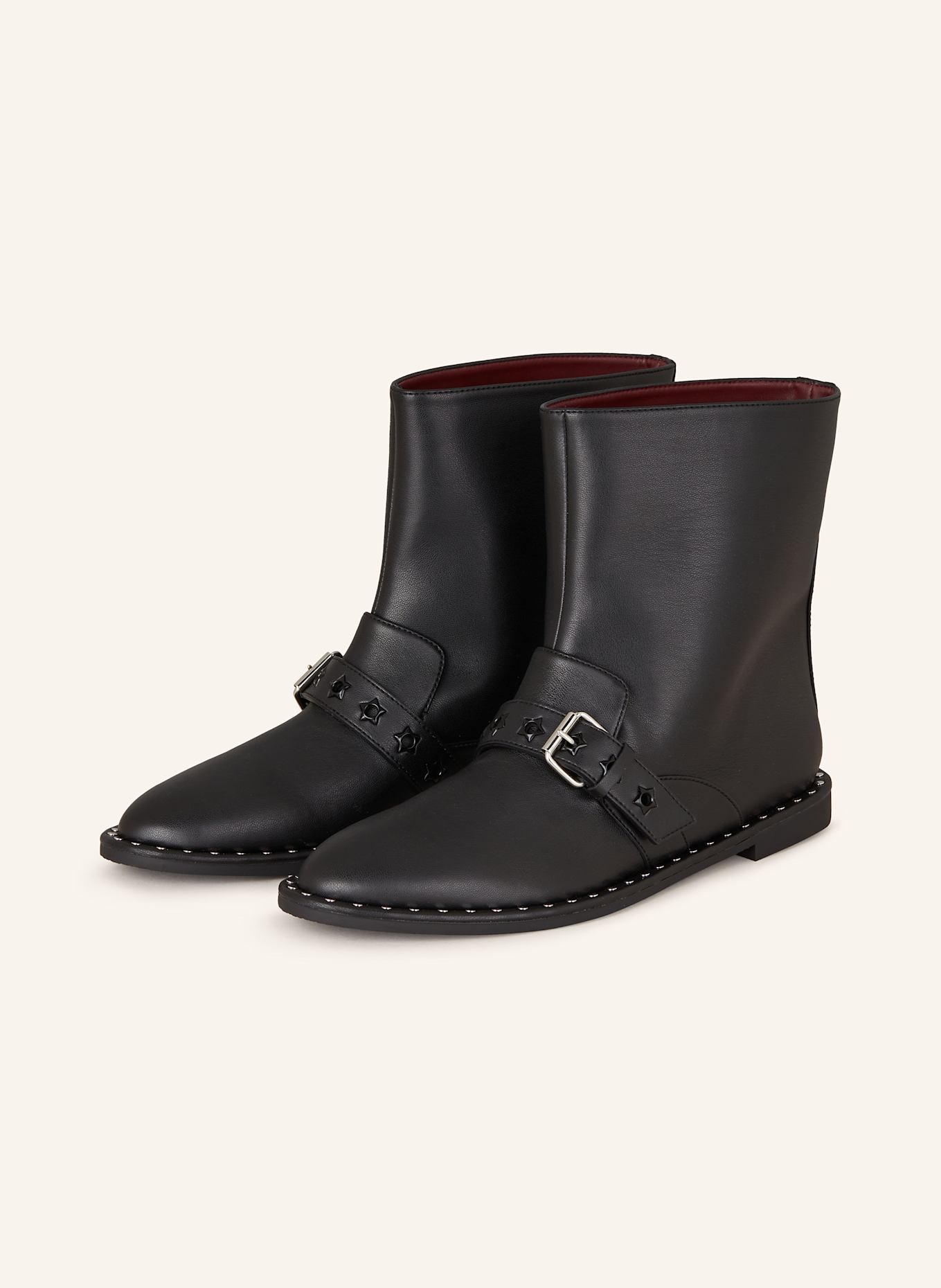 STELLA McCARTNEY Biker Boots FALABELLA: SCHWARZ