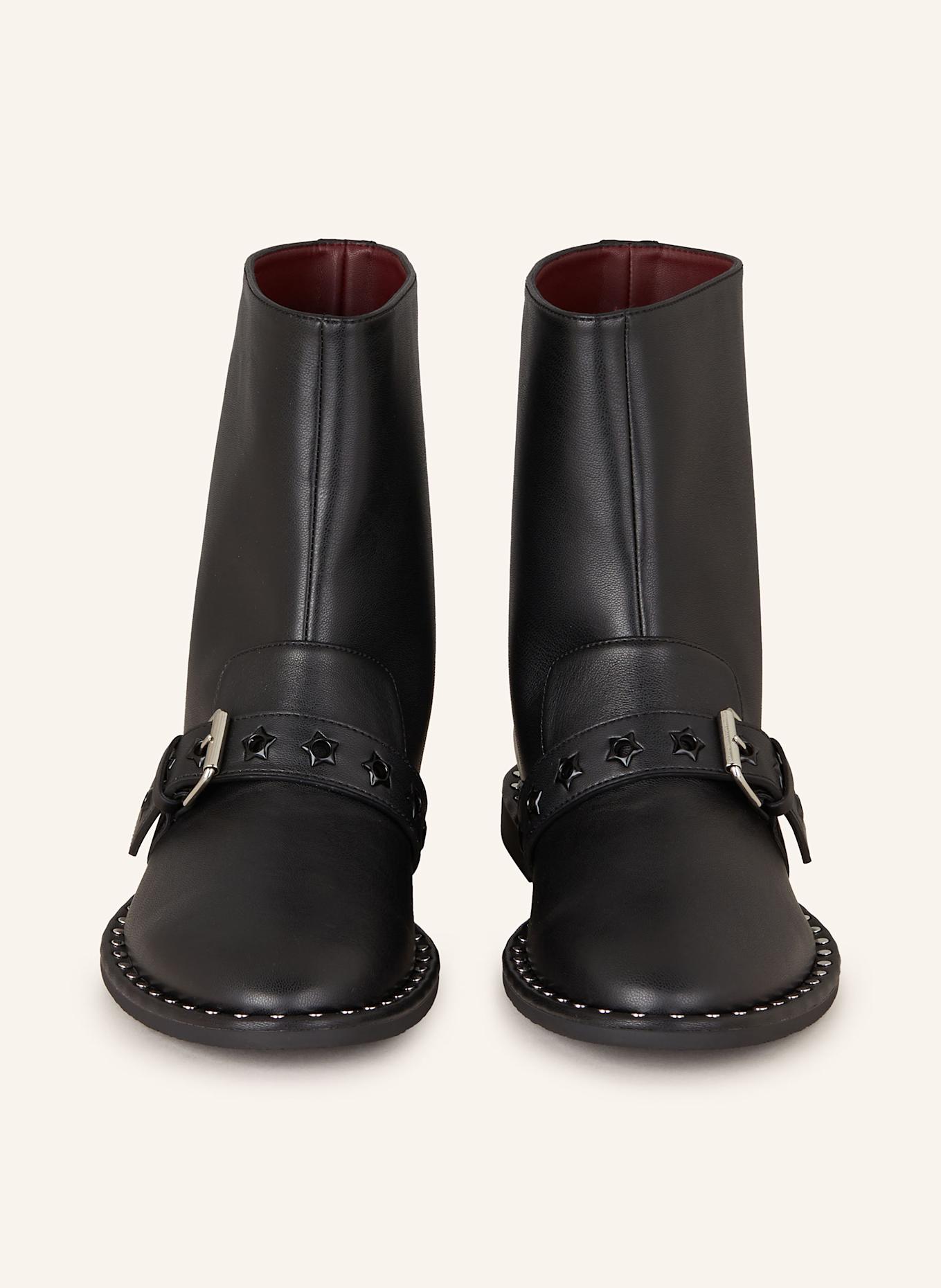 STELLA McCARTNEY Biker Boots FALABELLA: SCHWARZ