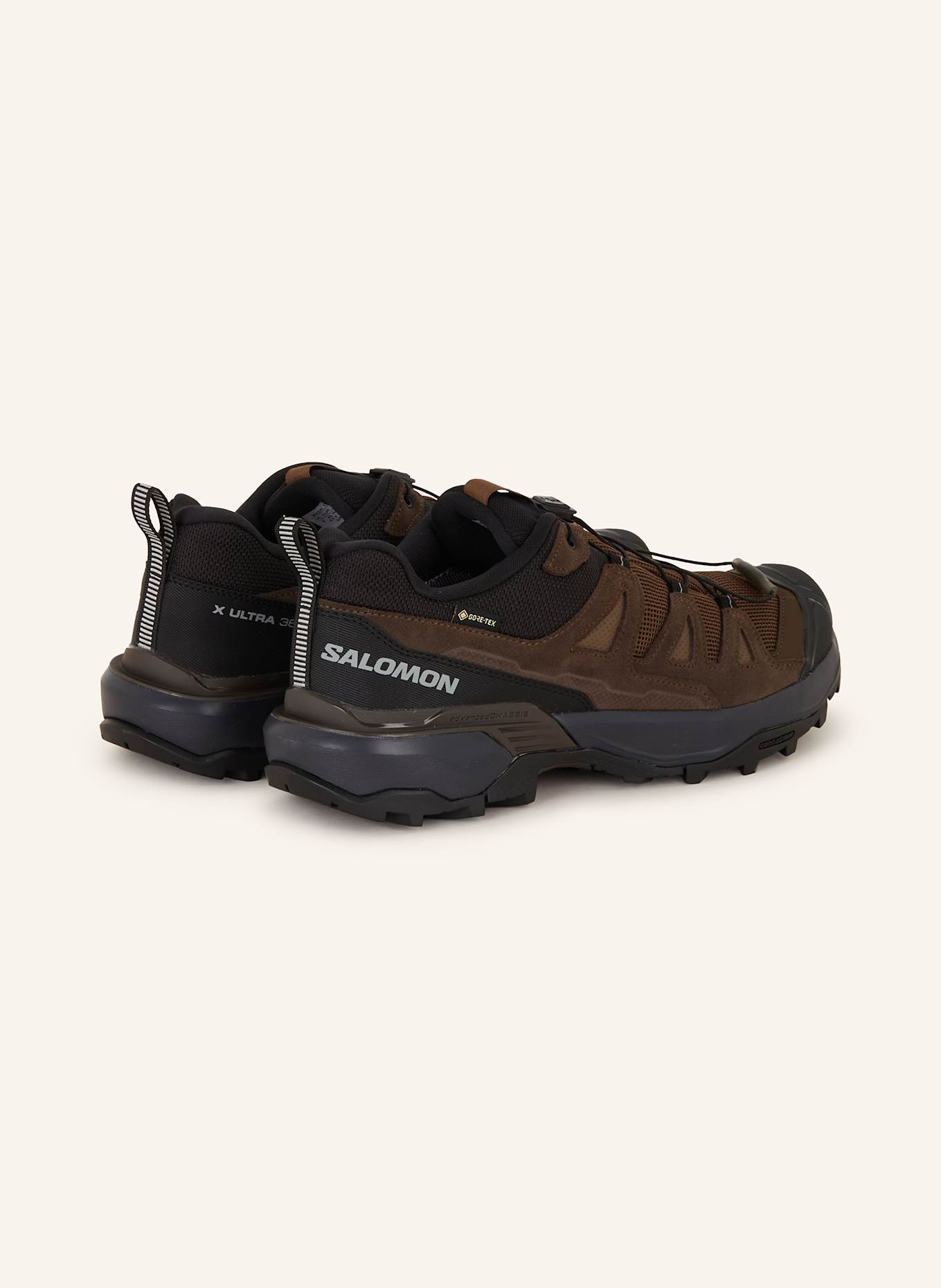 SALOMON Trekking shoes X ULTRA 360 LEATHER GTX, Color: DARK BROWN/ BLACK (Image 2)