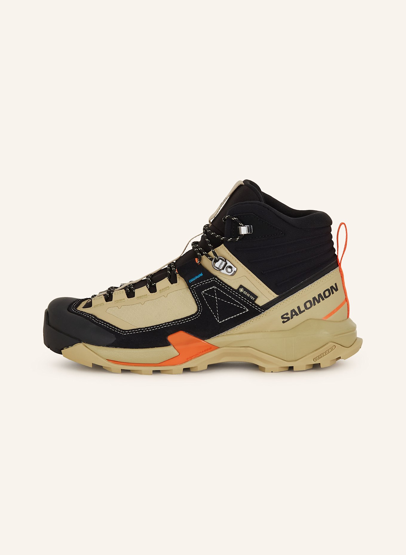 SALOMON Trekking shoes X ULTRA ALPINE MID GORE-TEX, Color: YELLOW/ BLACK (Image 4)