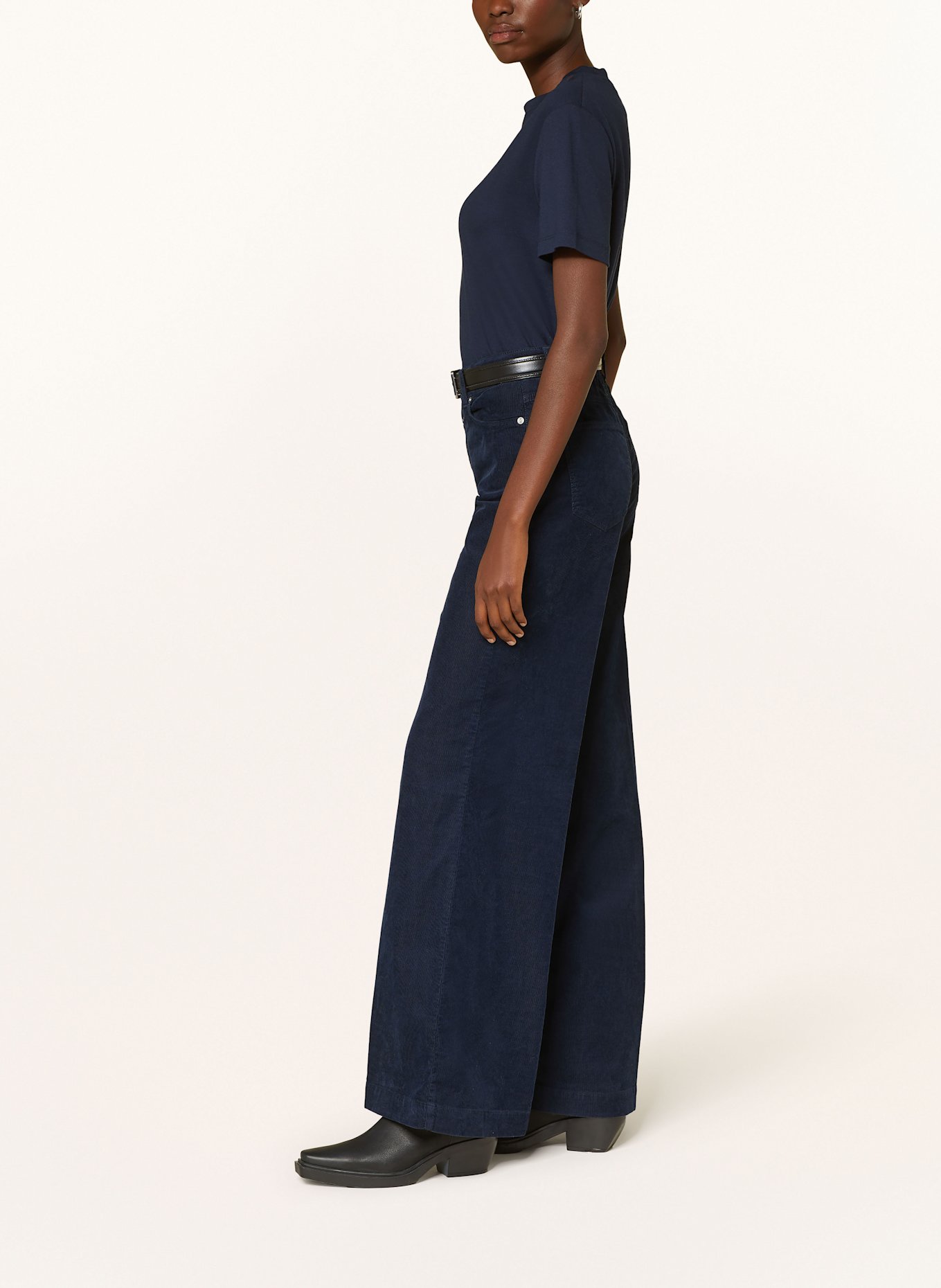 CLOSED Corduroy trousers, Color: DARK BLUE (Image 4)