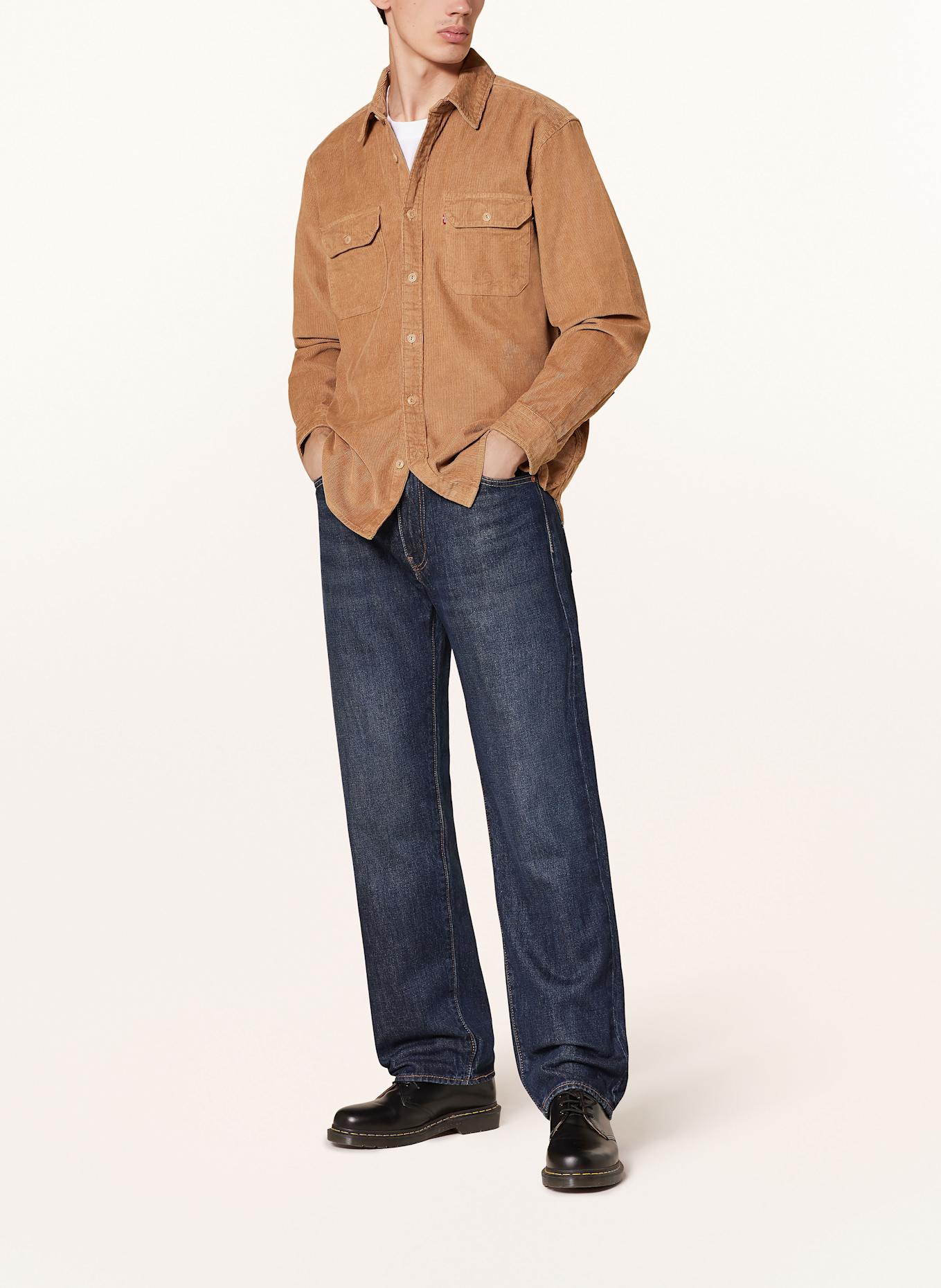Levi's® Jeans 555 RELAXED Straight Fit: 03 Dark Indigo - Worn In