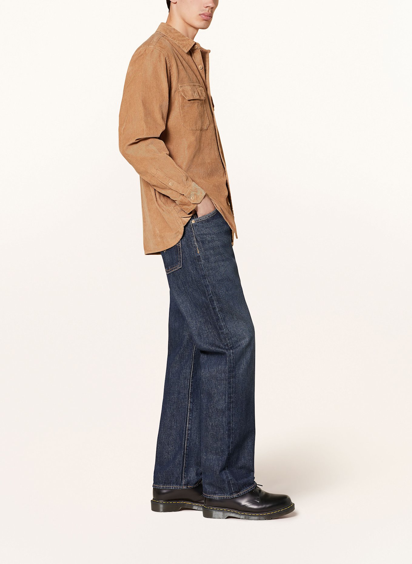 Levi's® Jeans 555 RELAXED Straight Fit: 03 Dark Indigo - Worn In