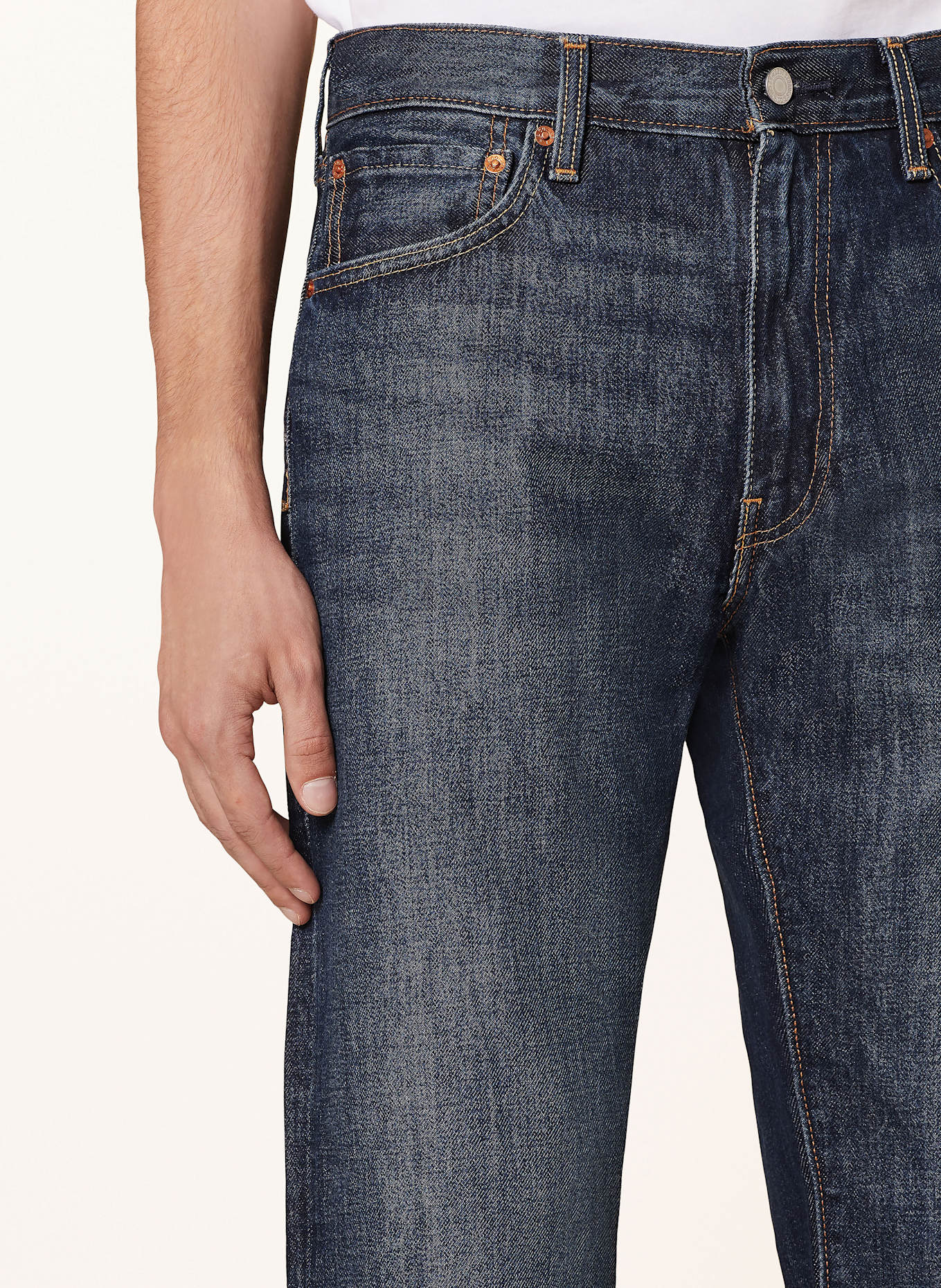 Levi's® Jeans 555 RELAXED Straight Fit: 03 Dark Indigo - Worn In