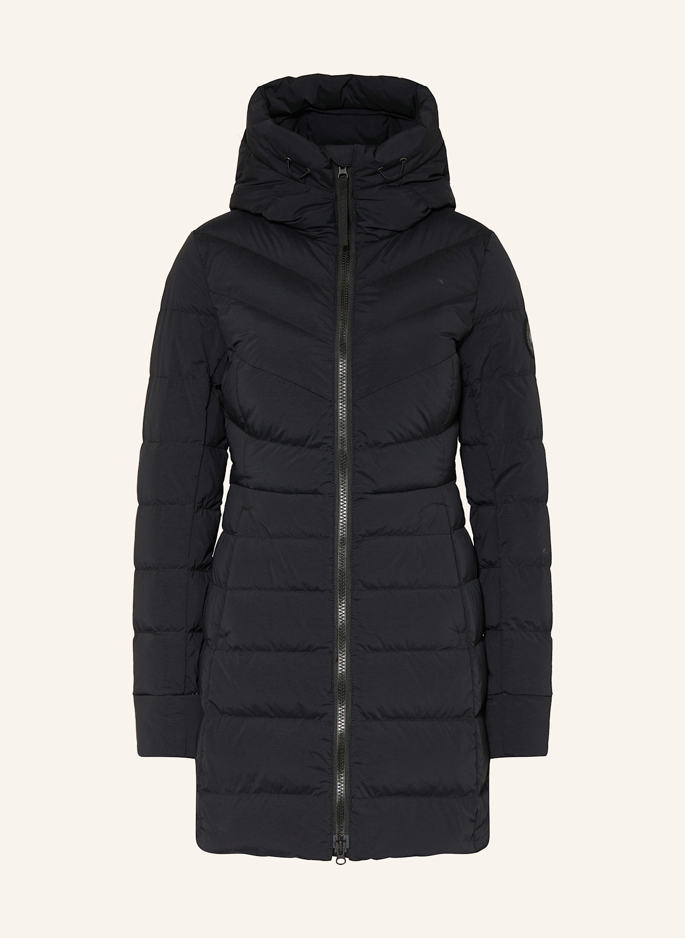 CANADA GOOSE Daunenmantel CLAIR: SCHWARZ