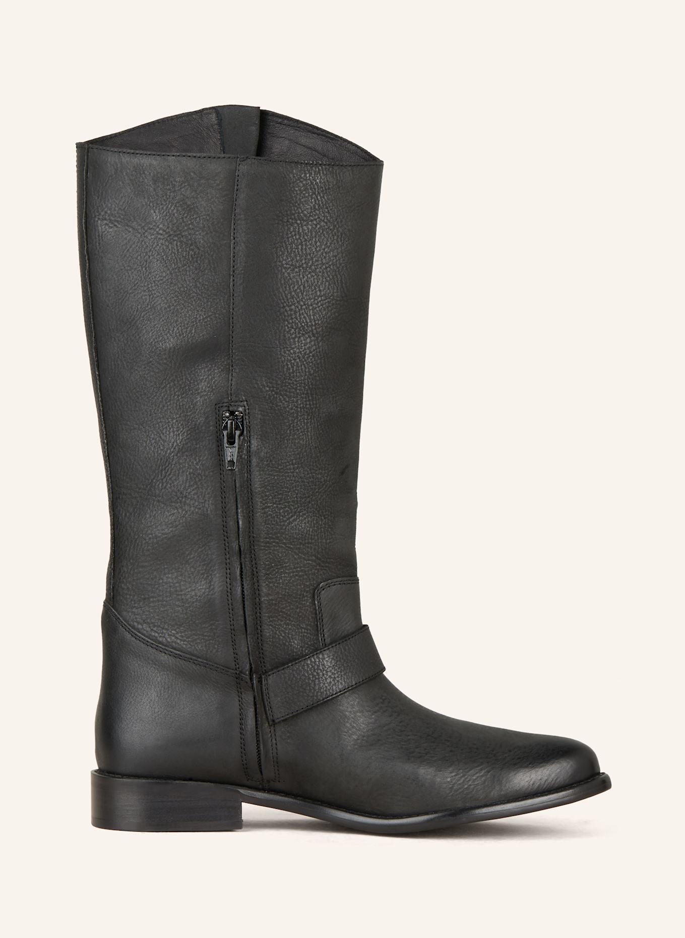 BRONX Biker boots FELISE in black