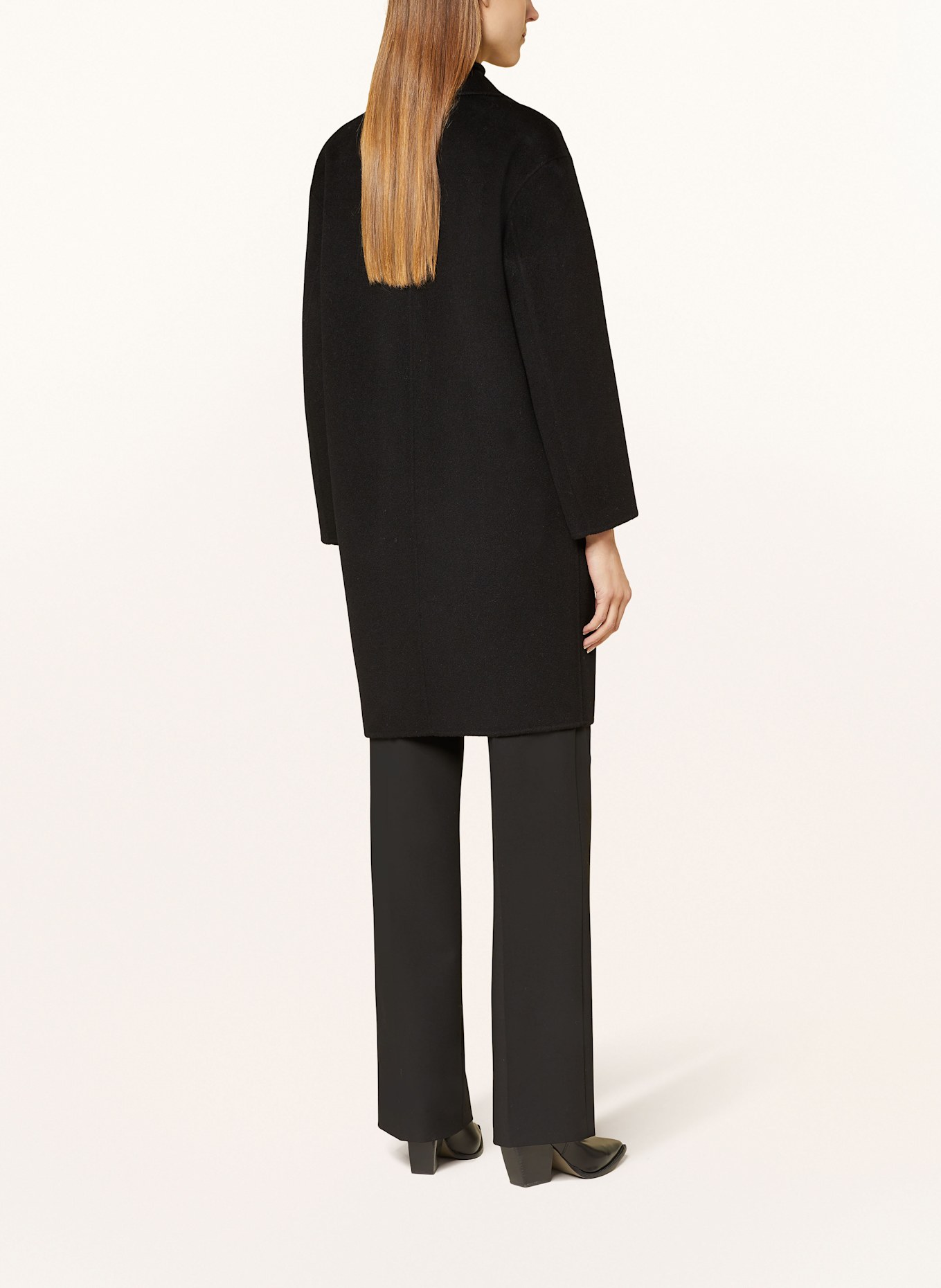 ANFINY Wool coat DIANA, Color: BLACK (Image 3)